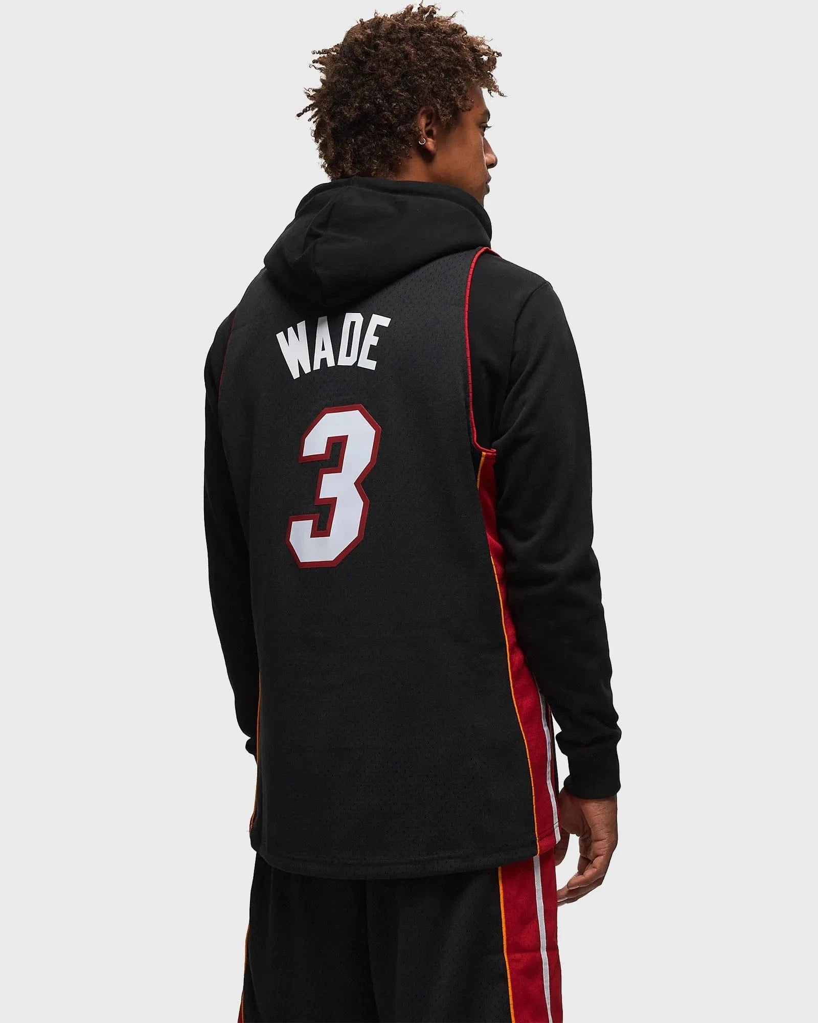 Dwyane Wade Miami Heat Mitchell & Ness NBA 12-13 Swingman Jersey - Black