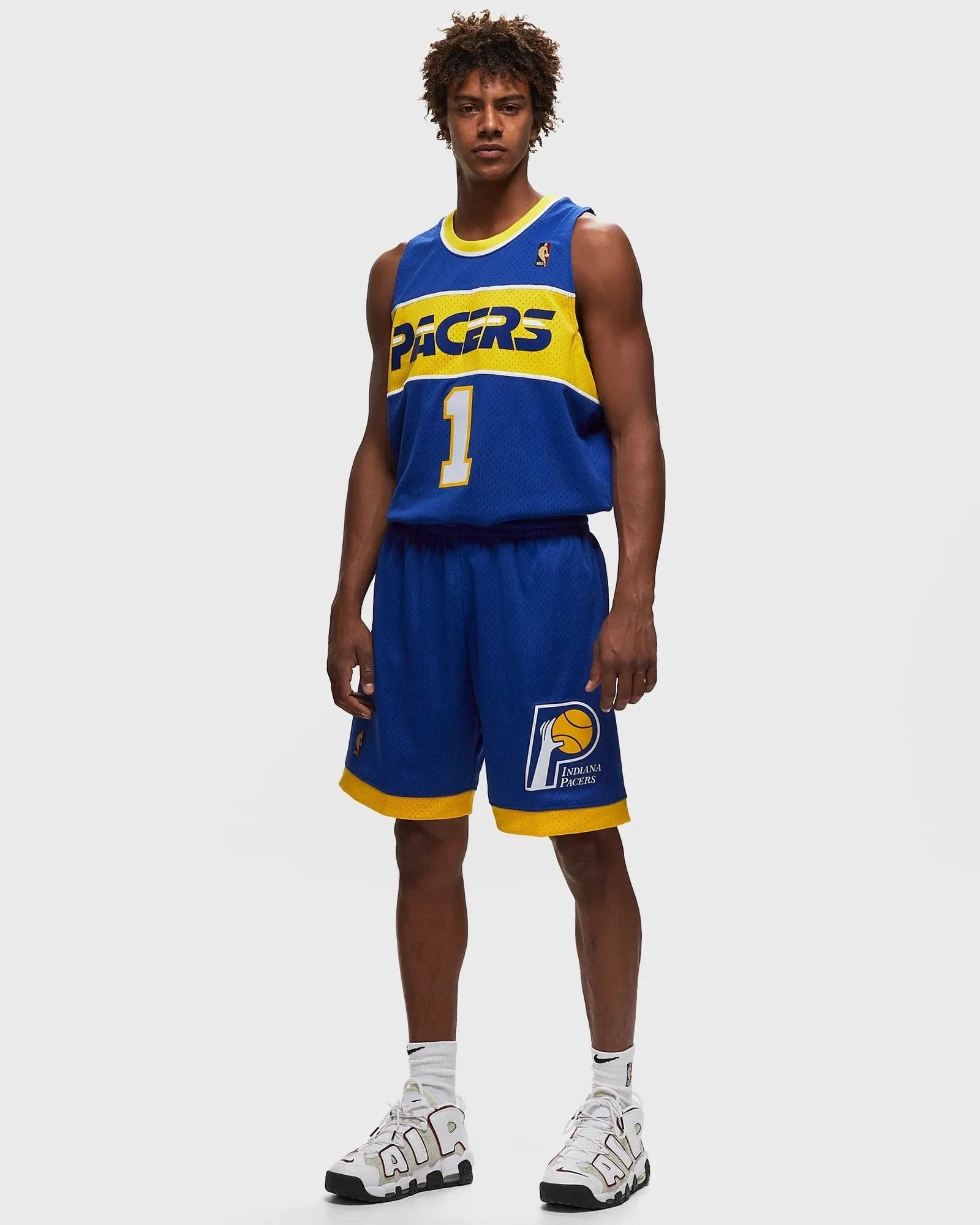Indiana Pacers Mitchell & Ness NBA 04-05 Swingman Shorts - Blue