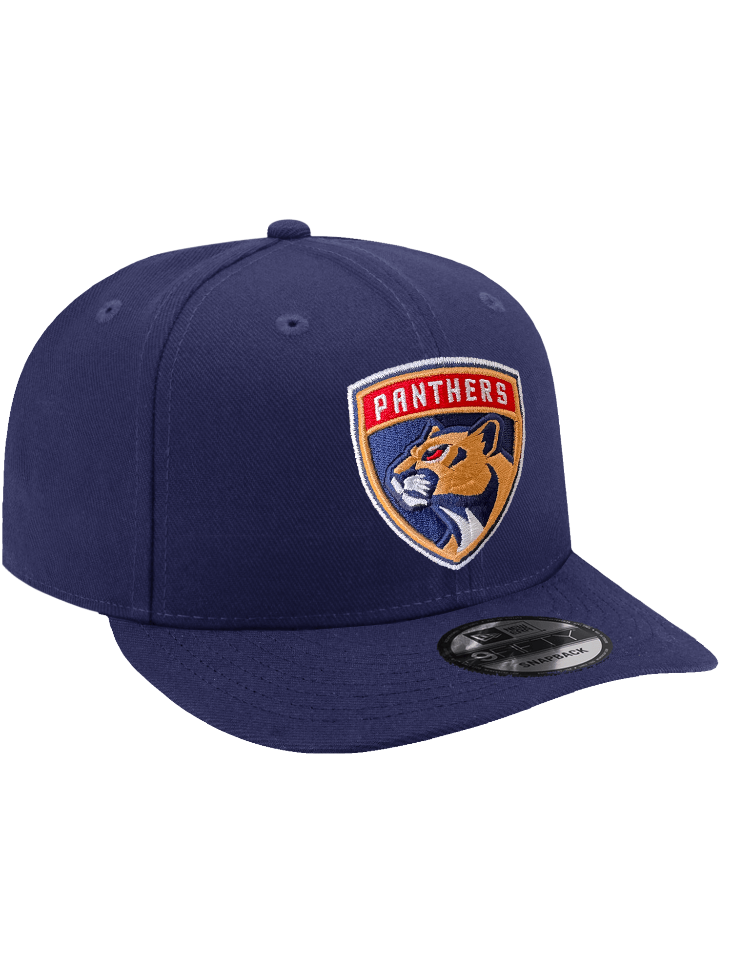 New Era Caps OSFA Florida Panthers New Era NHL Team 9FIFTY Pre-Curved Snapback Hat - Navy