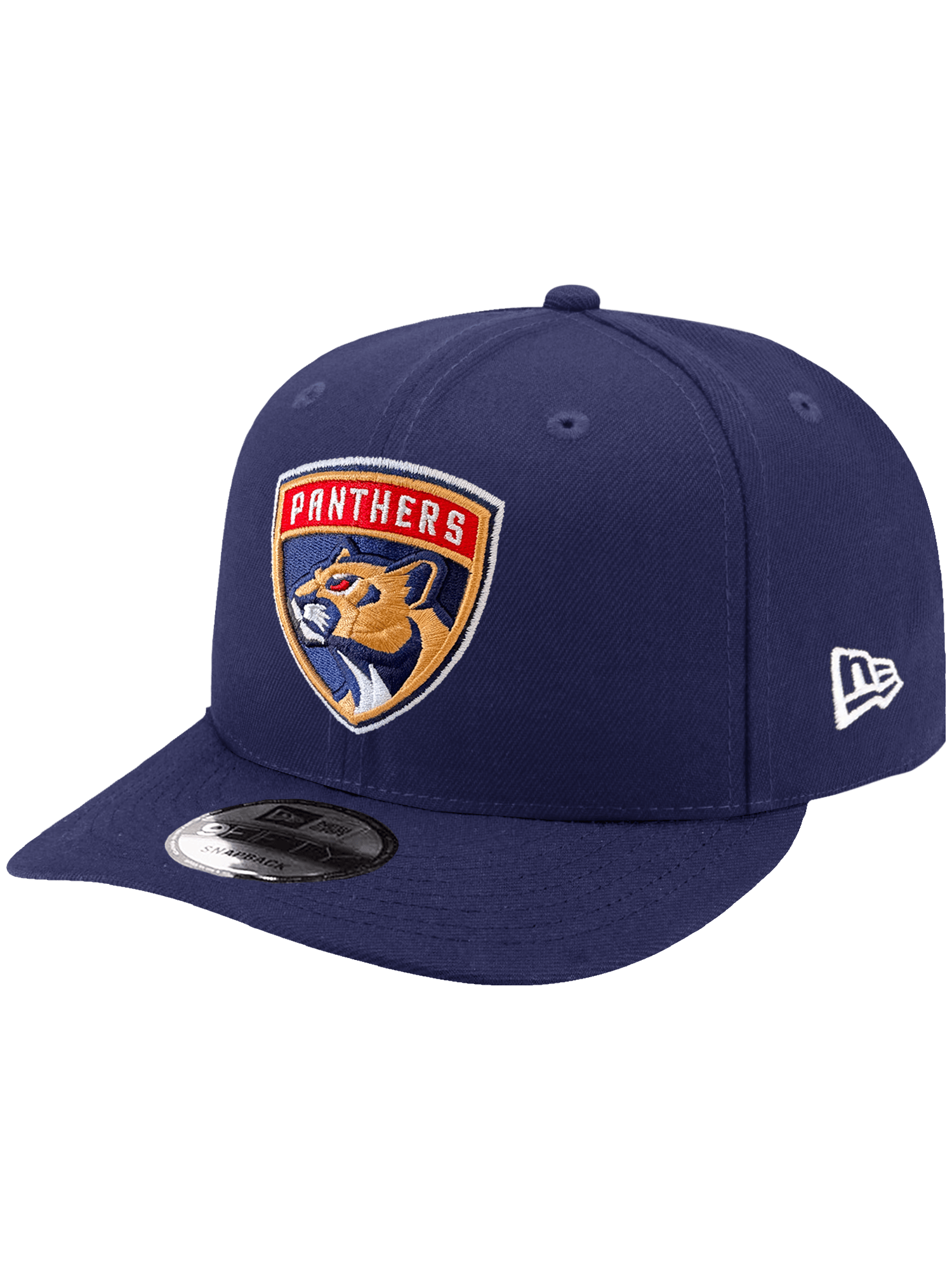 New Era Caps OSFA Florida Panthers New Era NHL Team 9FIFTY Pre-Curved Snapback Hat - Navy