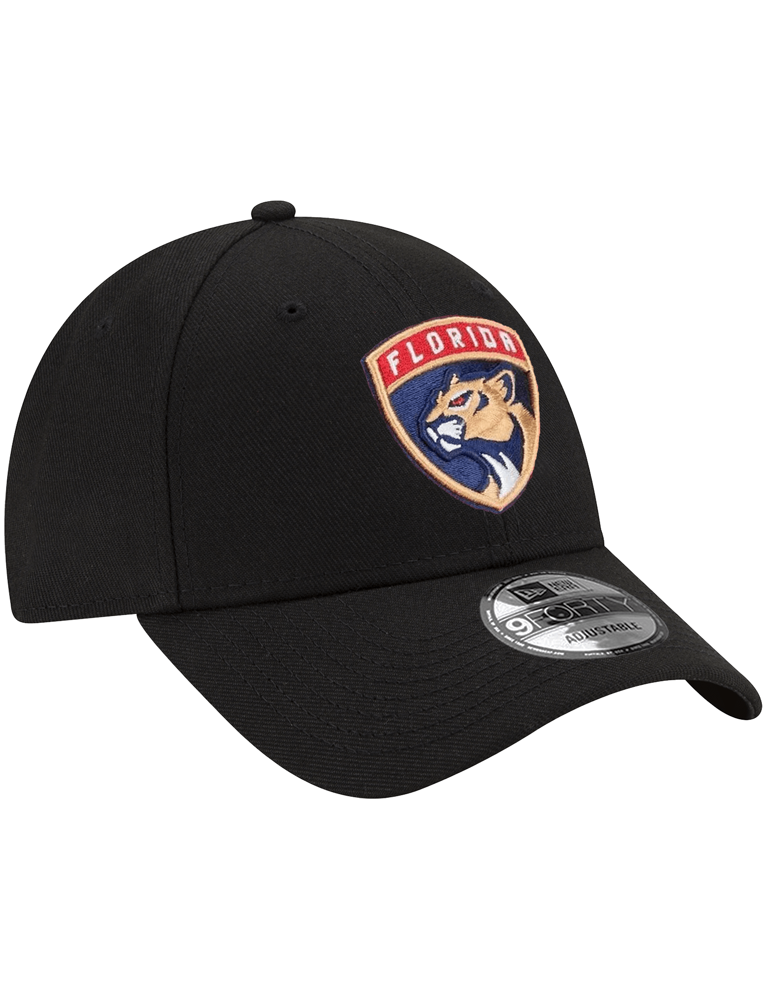 New Era Caps Florida Panthers New Era NHL Team 9FORTY Snapback Hat - Black