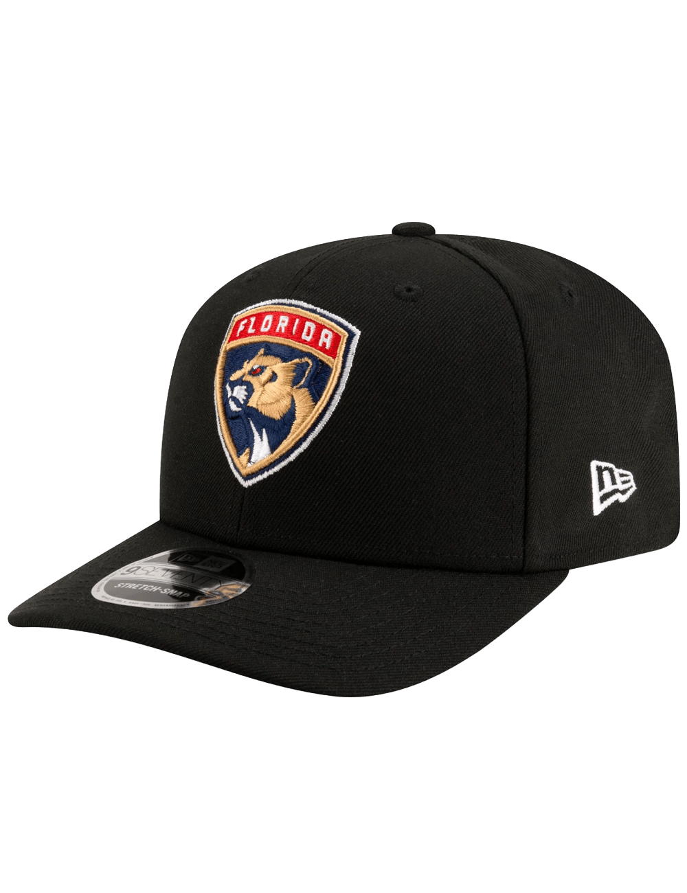 New Era Caps Florida Panthers New Era NHL Team 9SEVENTY Stretch-Snapback Hat - Black