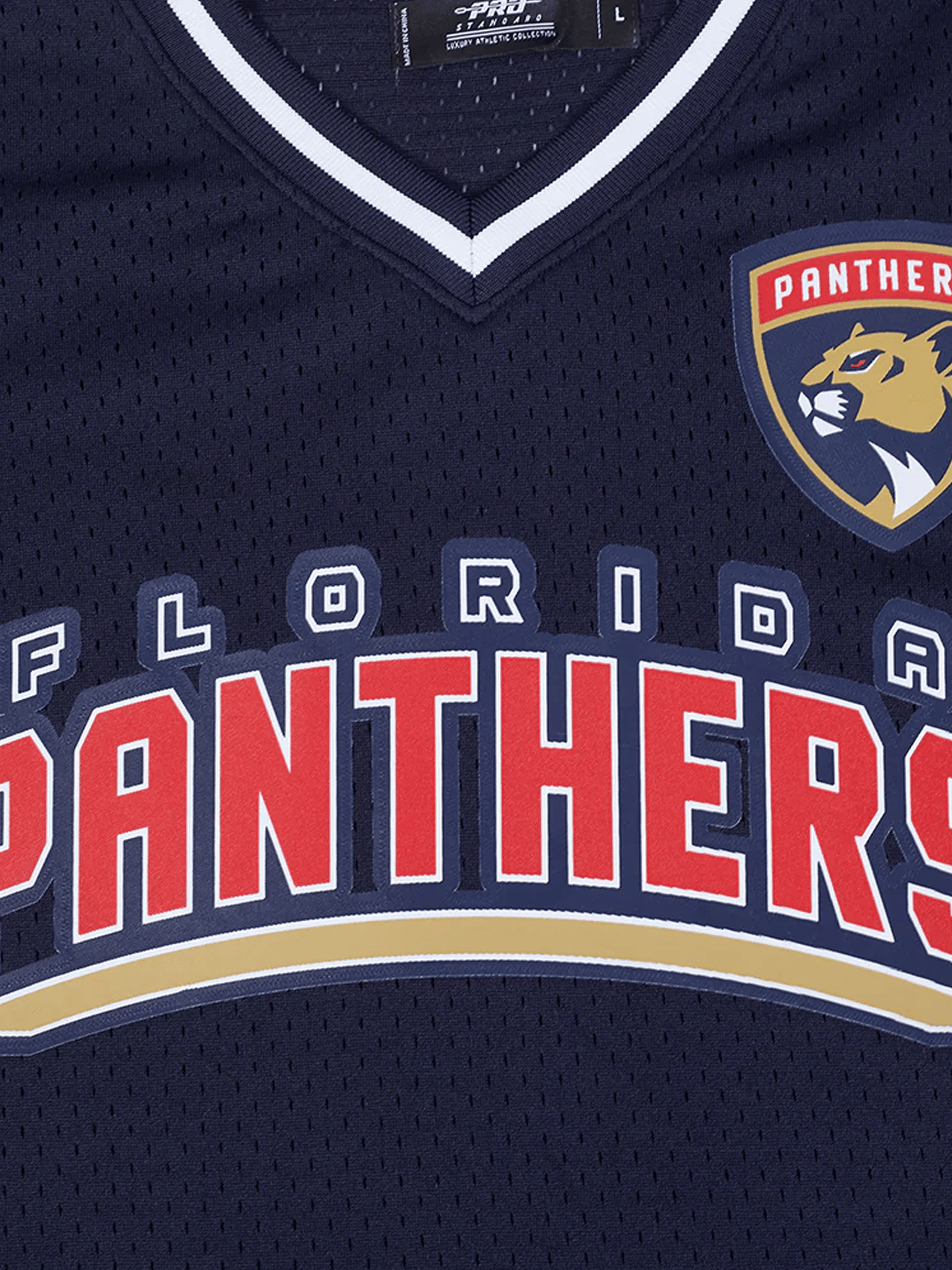 Pro Standard T-Shirts Florida Panthers Pro Standard NHL Team Mesh Short Sleeve - Navy