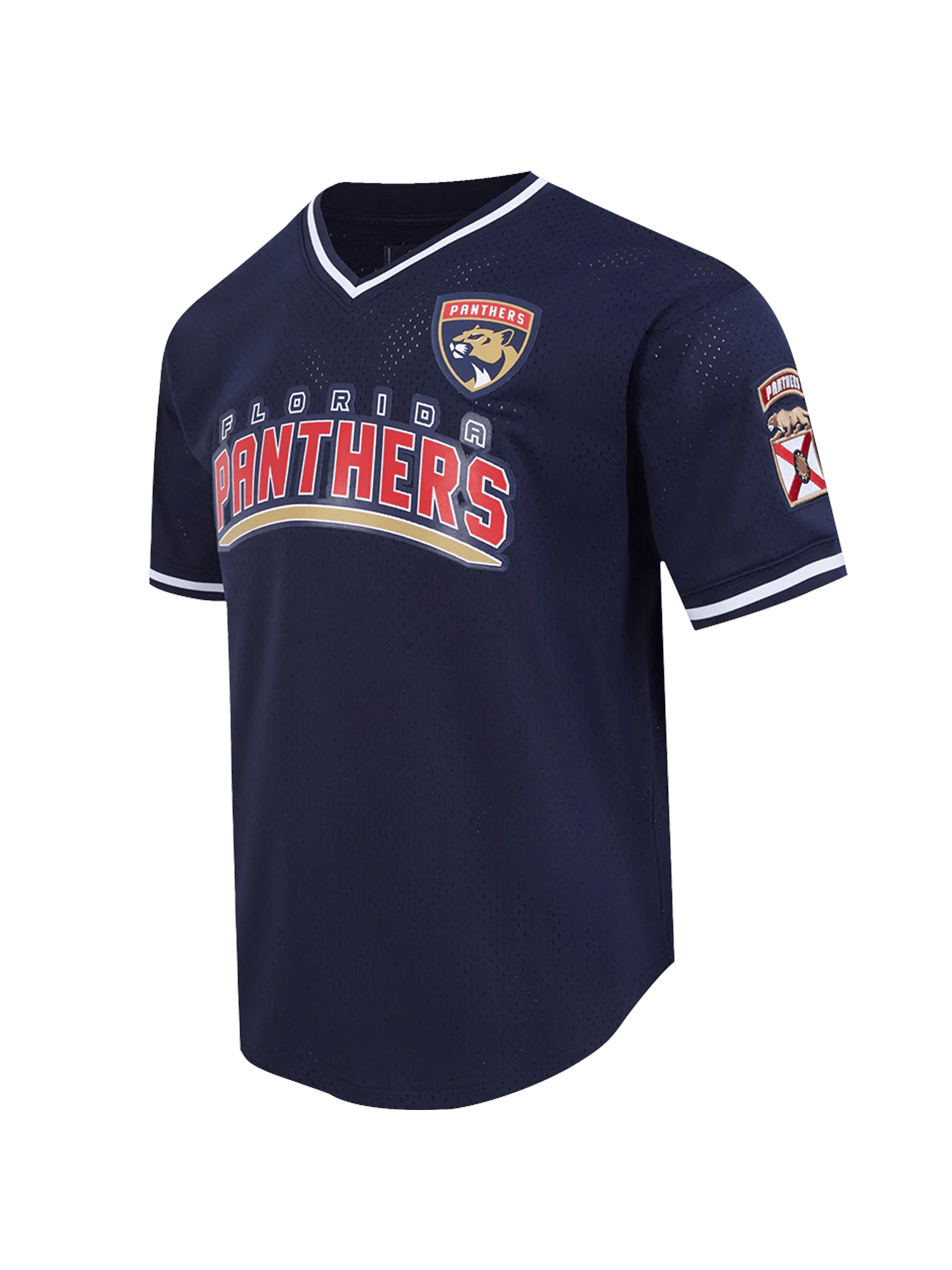 Pro Standard T-Shirts Florida Panthers Pro Standard NHL Team Mesh Short Sleeve - Navy