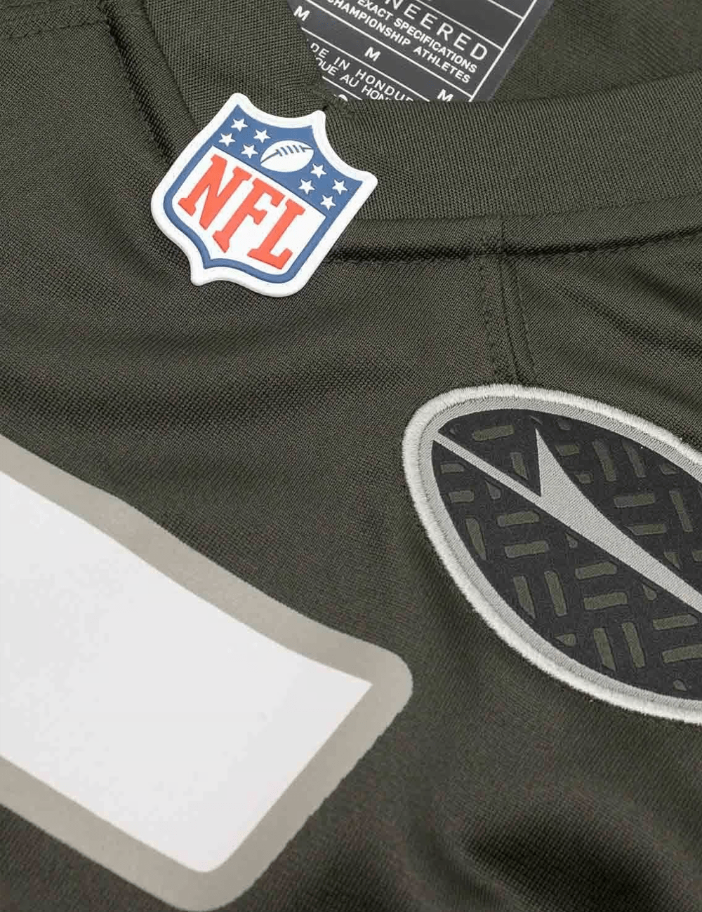 Nike Jerseys Garrett Wilson New York Jets Nike NFL Rivalries Game Jersey - Gotham Green