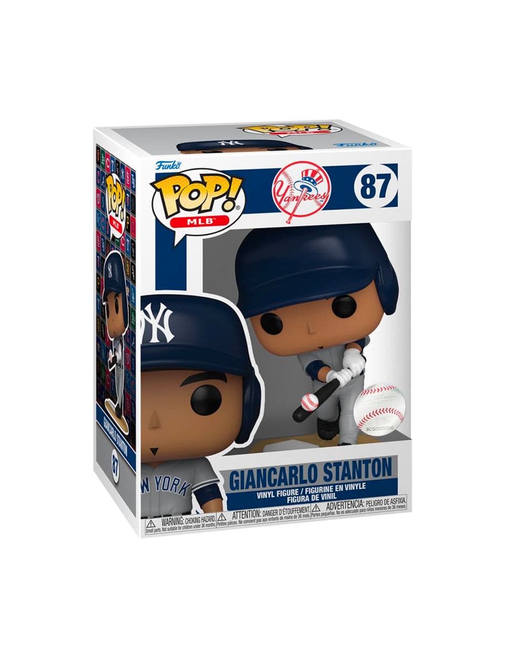 Funko Figures Giancarlo Stanton New York Yankees Funko MLB Pop Vinyl 3.75" Figure - Grey
