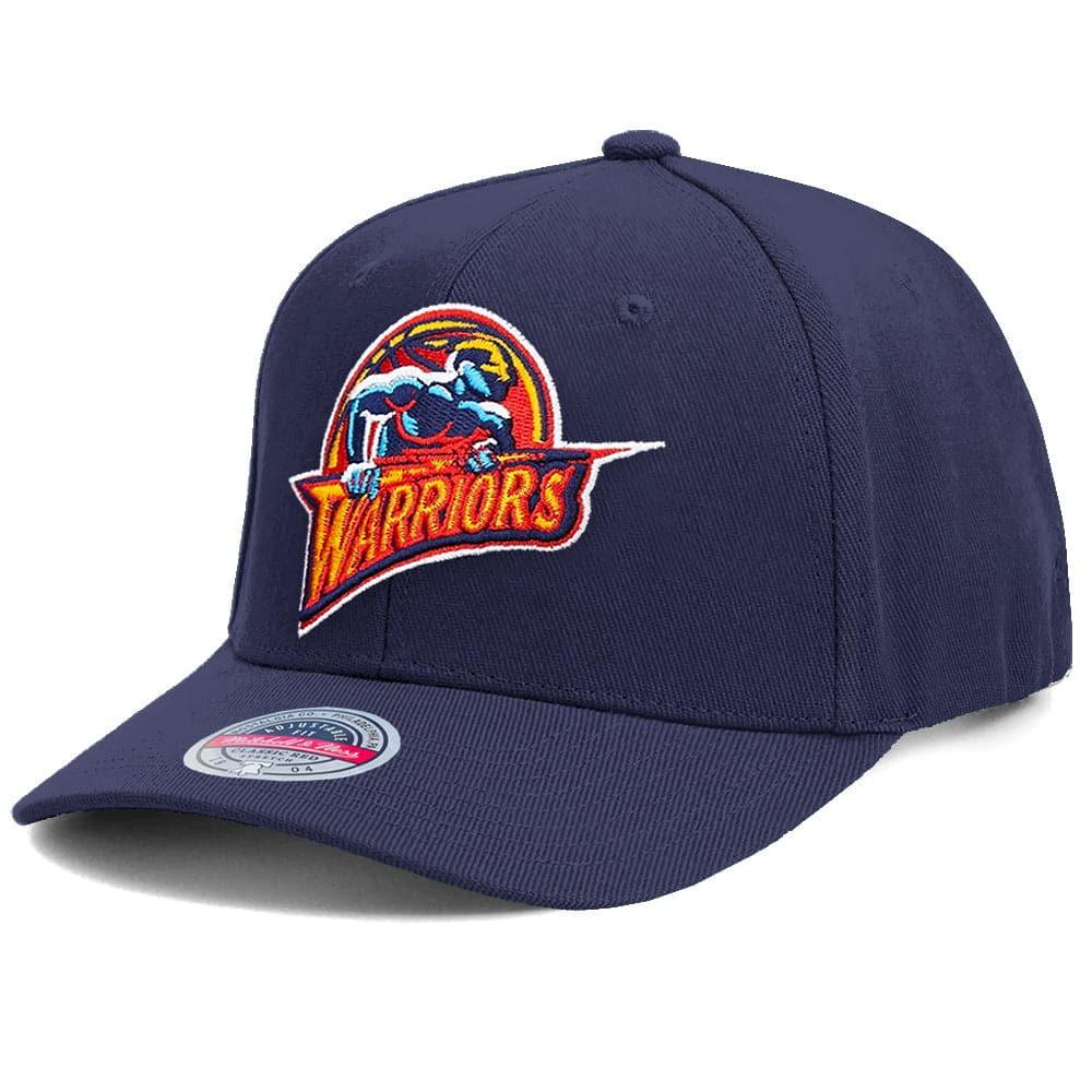 Mitchell And Ness Caps Golden State Warriors Mitchell & Ness NBA HWC Snapback Hat - Navy