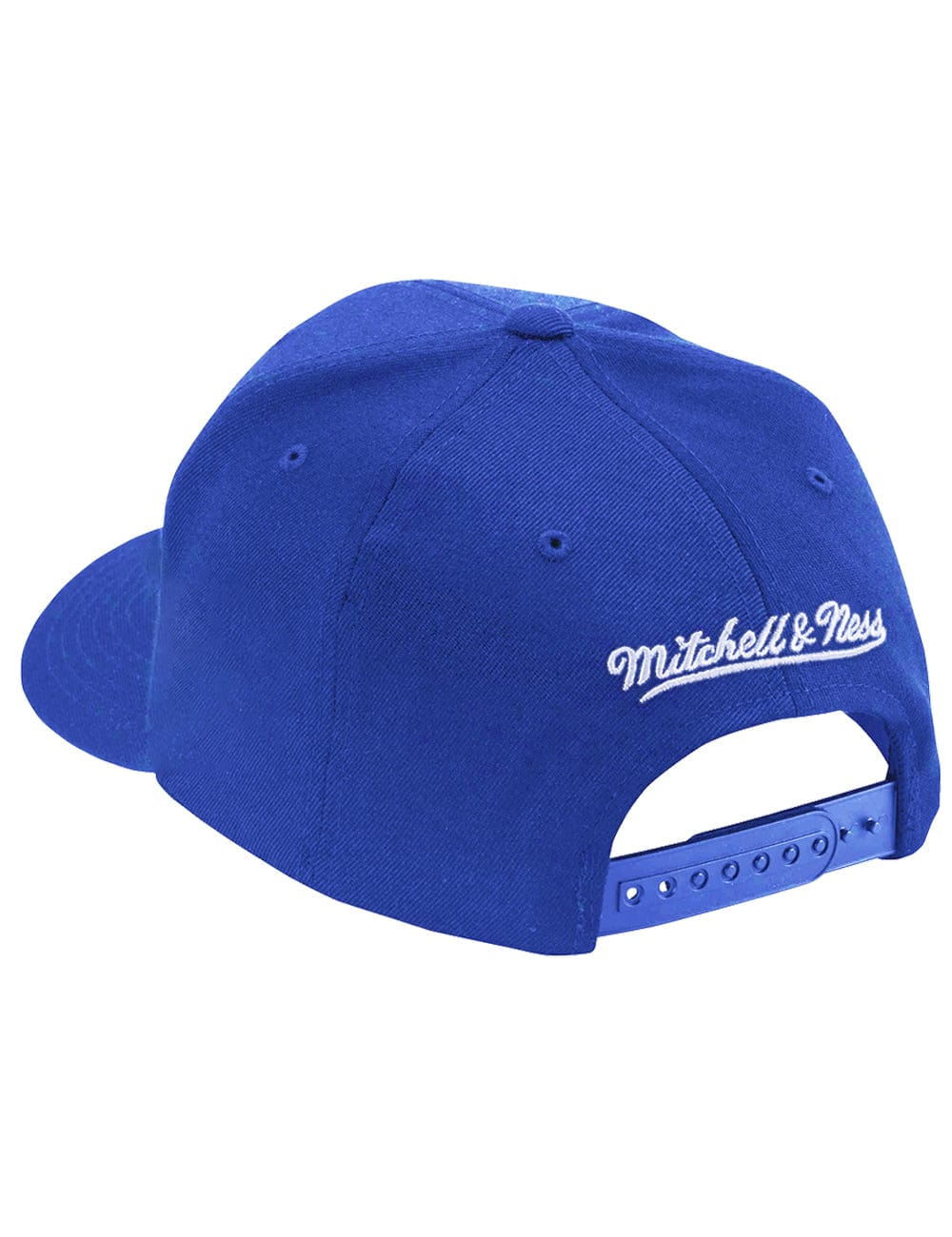 Mitchell And Ness Caps Golden State Warriors Mitchell & Ness NBA Team Classic Red Snapback Hat - Blue