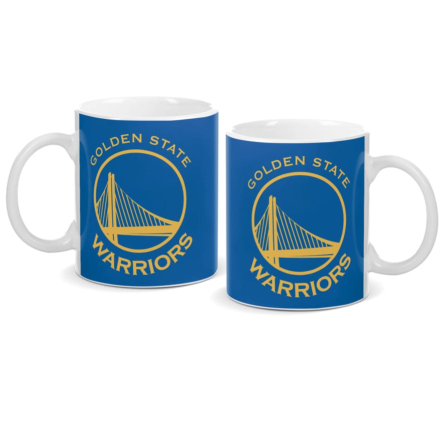 NBA Branded Accessories Golden State Warriors NBA Team Logo Ceramic Coffee Mug - Blue