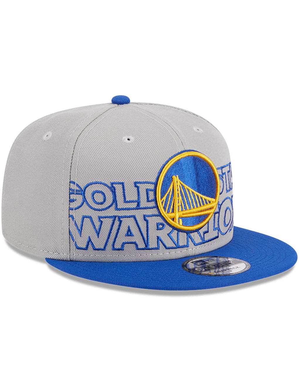 New Era Caps Golden State Warriors New Era NBA 23 Draft 9FIFTY Snapback Hat - Grey