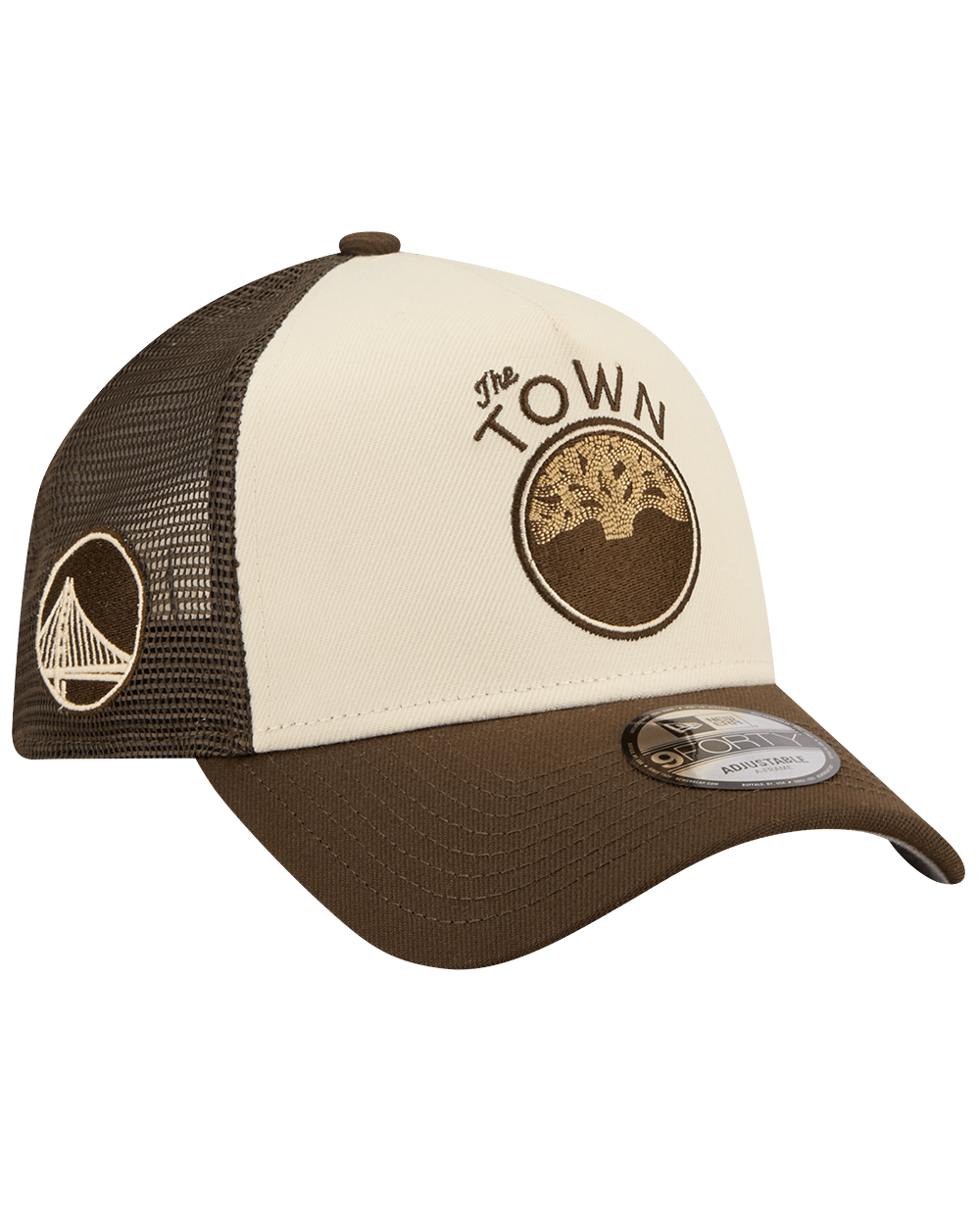 New Era Caps Golden State Warriors New Era NBA 25-26 City Edition 9FORTY A-Frame Snapback Hat