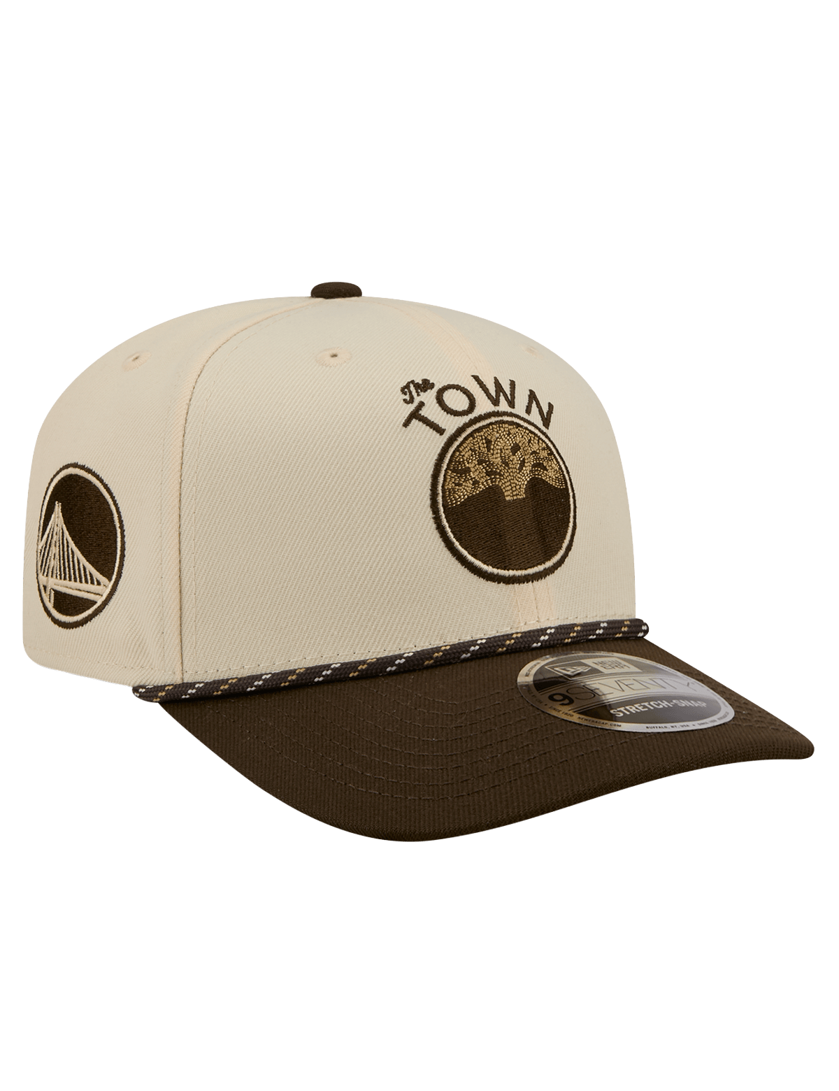 New Era Caps Golden State Warriors New Era NBA 25-26 City Edition 9SEVENTY Stretch Snapback Hat
