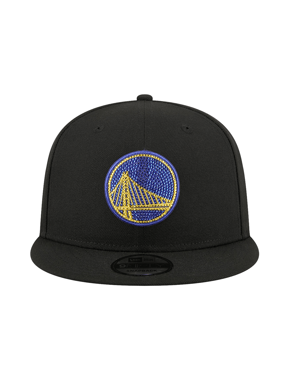New Era Caps OSFM Golden State Warriors New Era NBA 26 Draft 9FIFTY Snapback Hat - Black