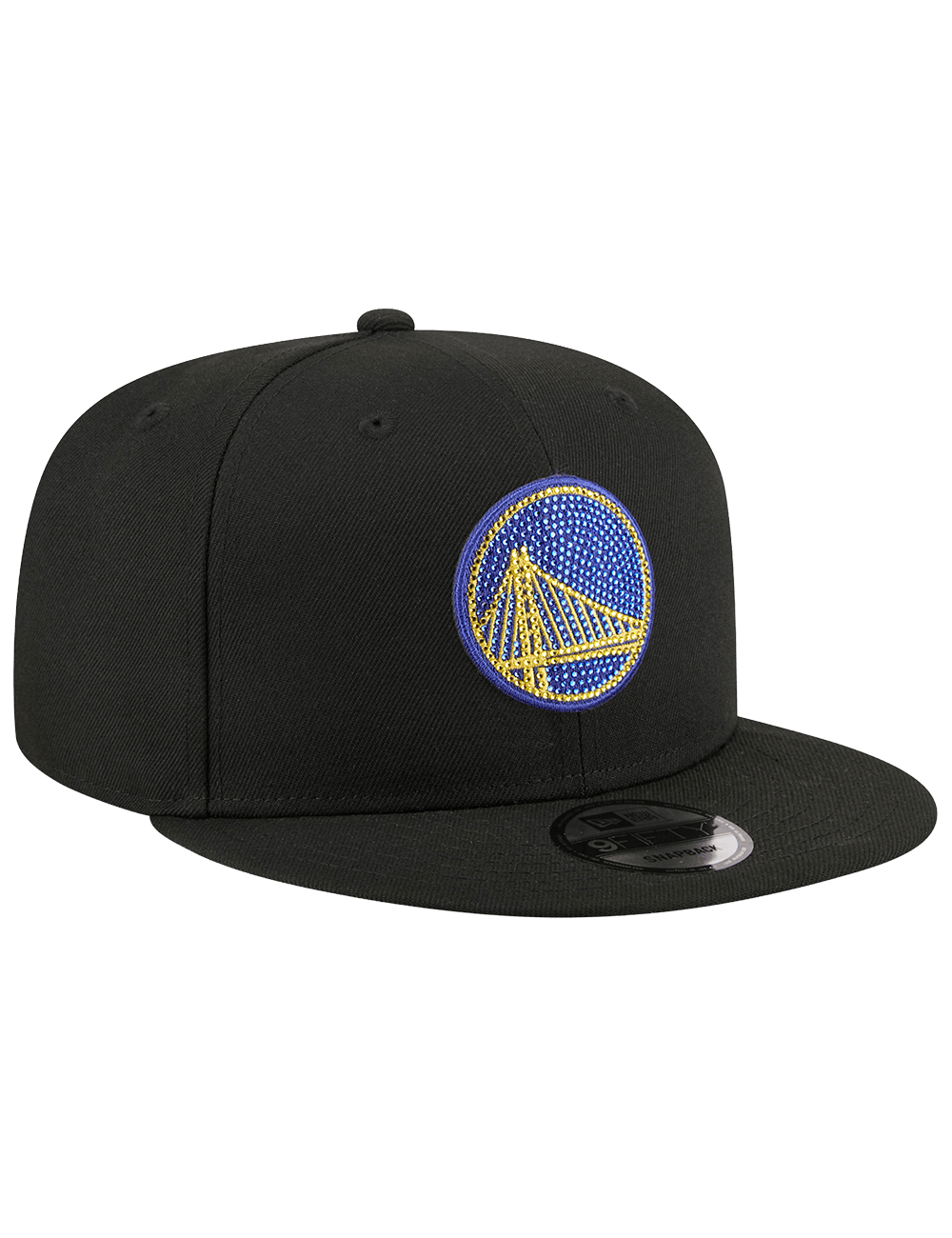 New Era Caps OSFM Golden State Warriors New Era NBA 26 Draft 9FIFTY Snapback Hat - Black