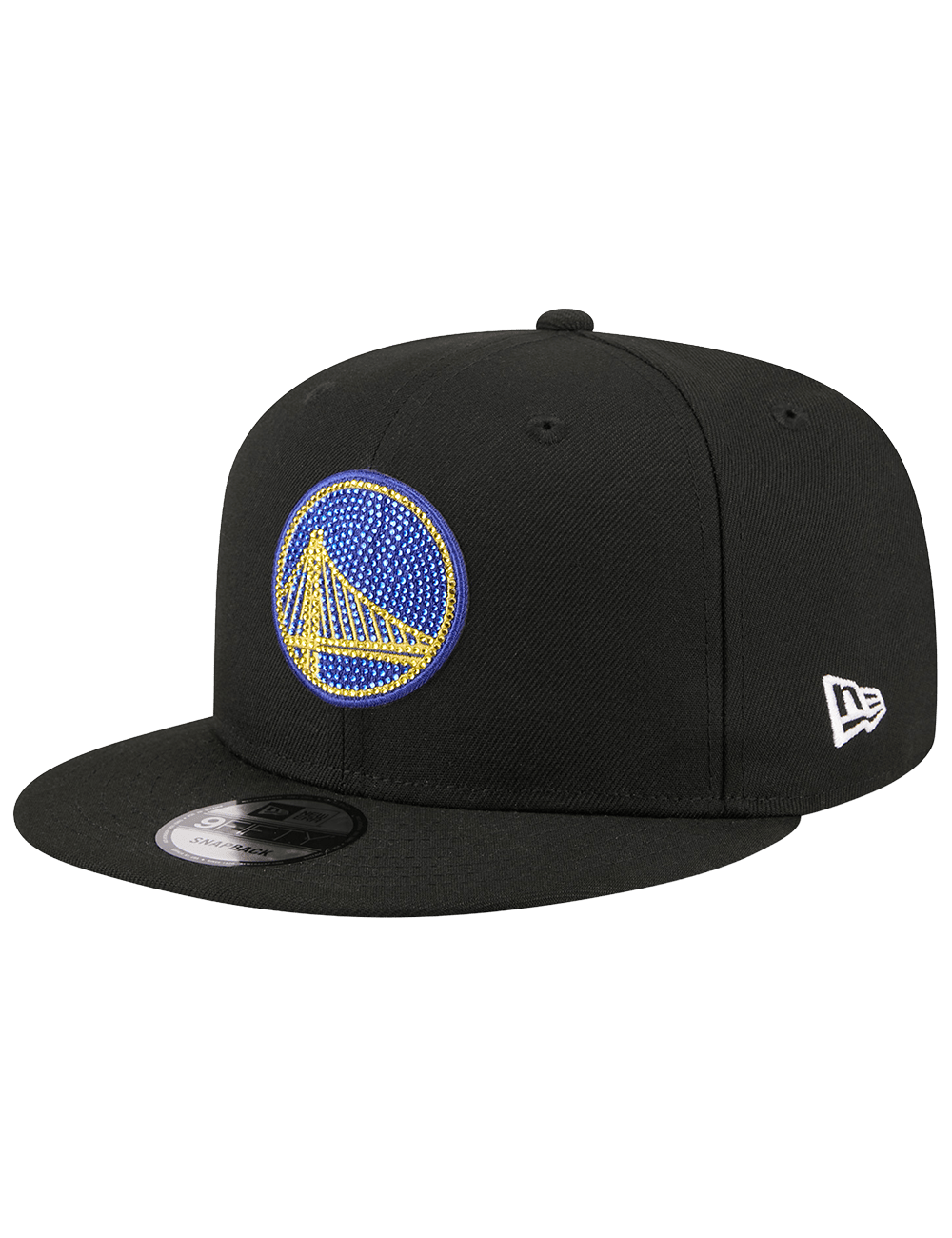 New Era Caps OSFM Golden State Warriors New Era NBA 26 Draft 9FIFTY Snapback Hat - Black