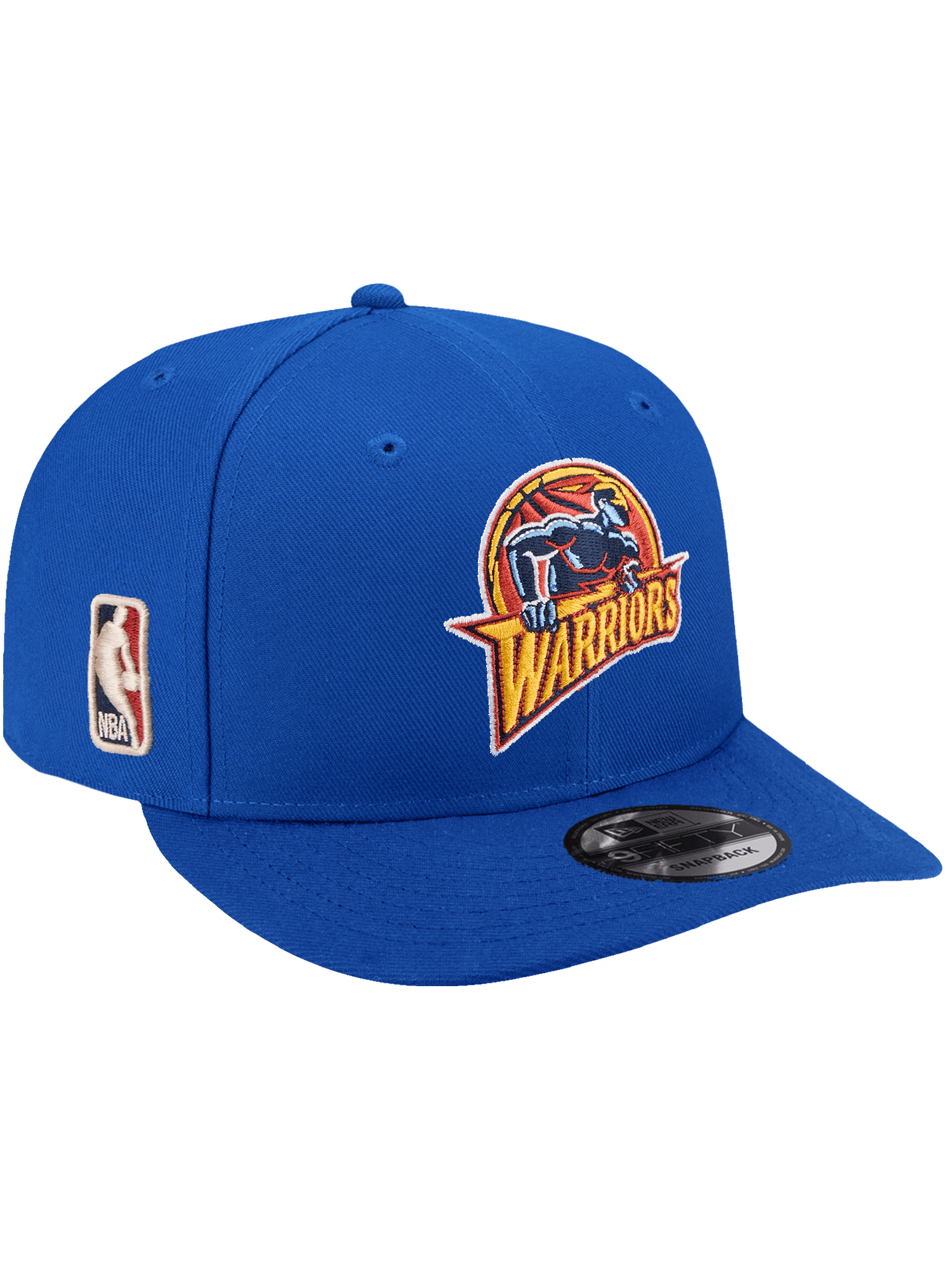 New Era Caps Golden State Warriors New Era NBA HWC 9FIFTY Pre-Curved Snapback Hat - Blue