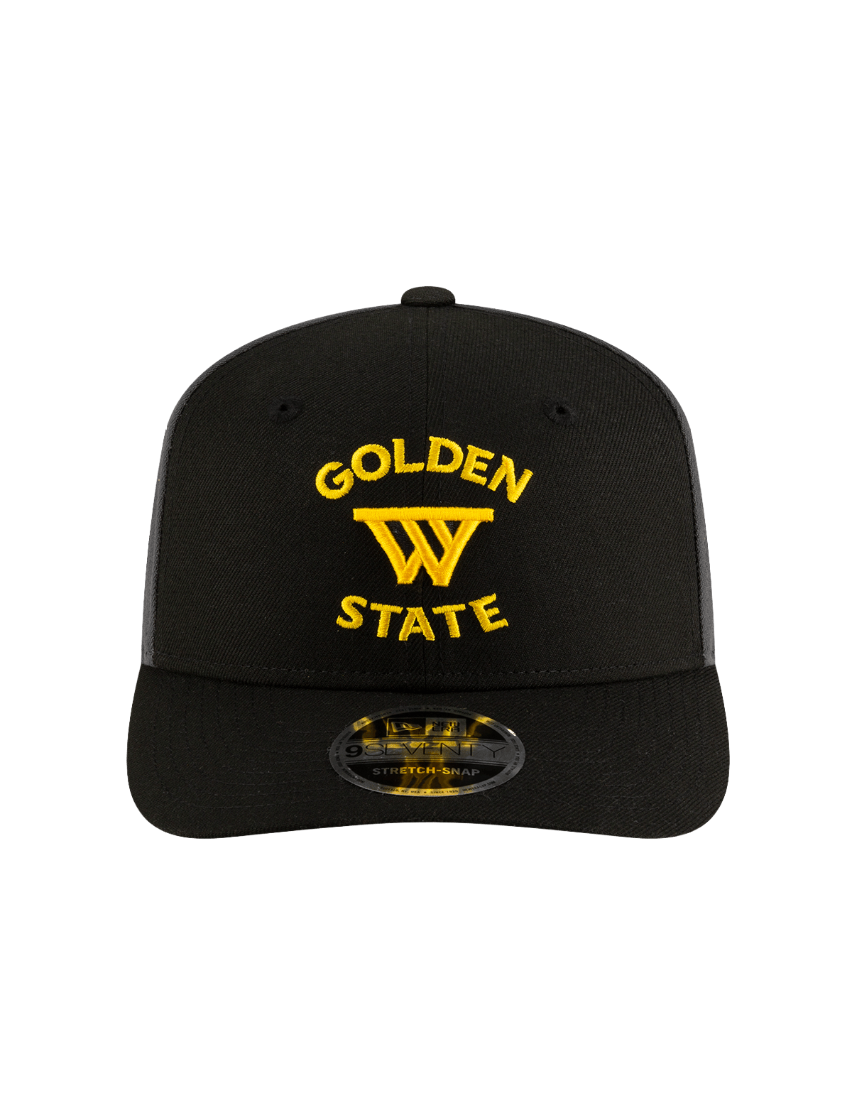 New Era Caps Golden State Warriors New Era NBA Statement 9SEVENTY Stretch-Snapback Hat