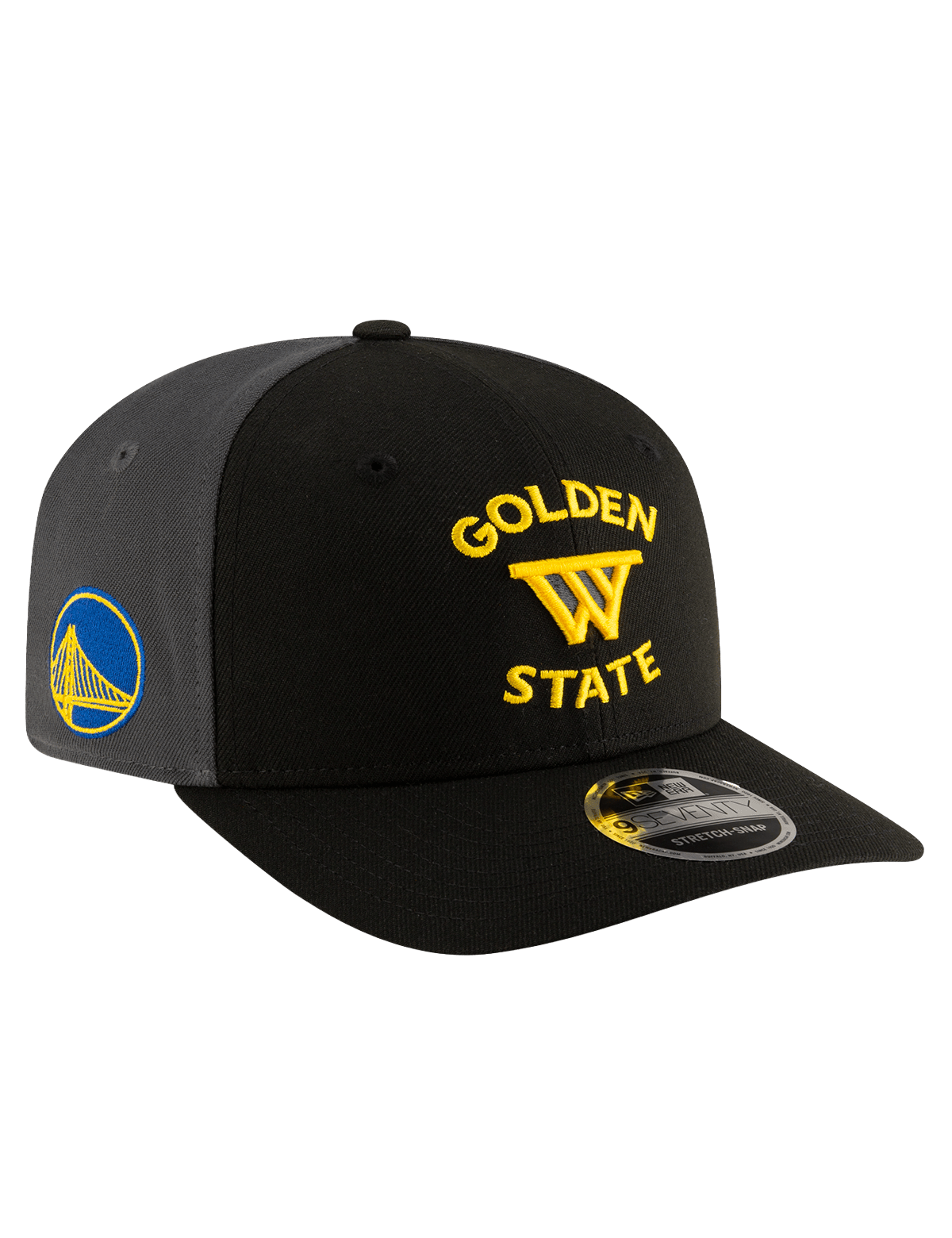 New Era Caps Golden State Warriors New Era NBA Statement 9SEVENTY Stretch-Snapback Hat