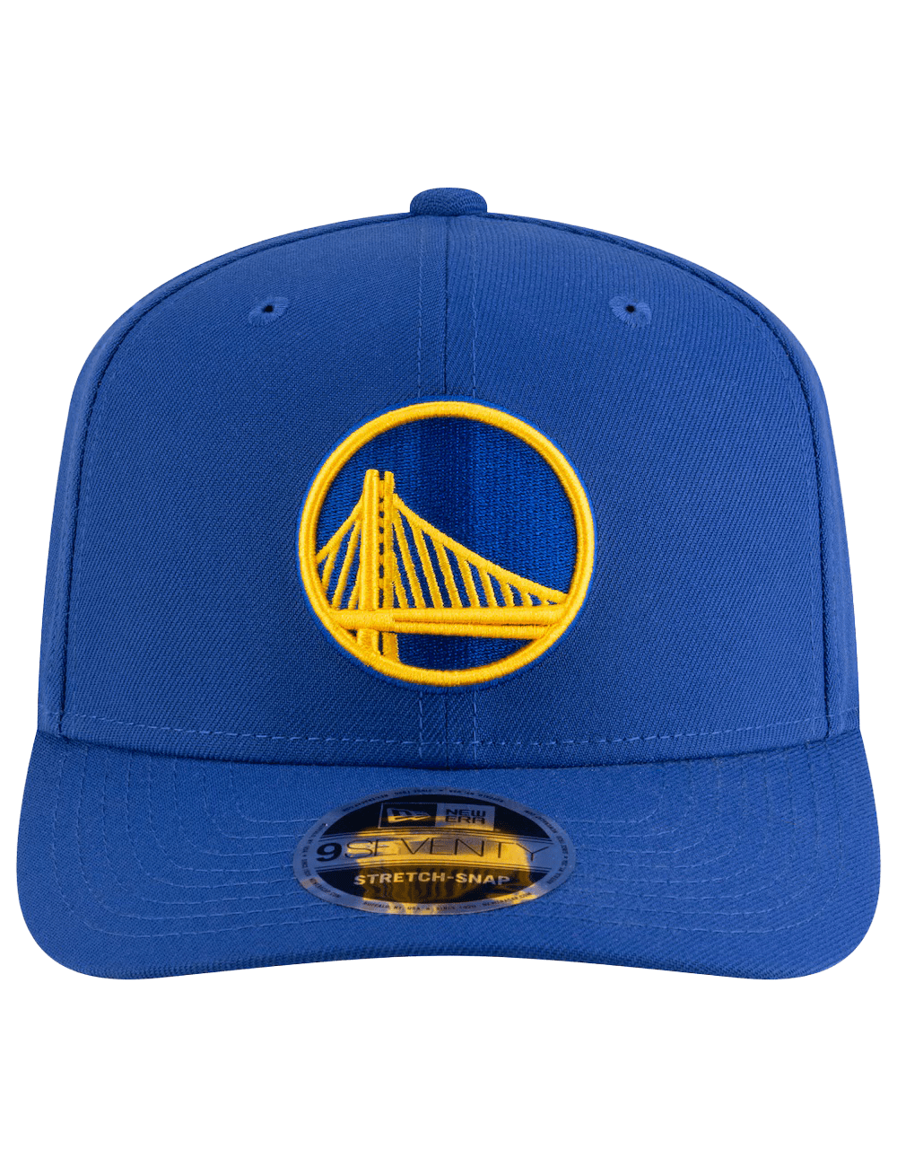 New Era Caps Golden State Warriors New Era NBA Team 9SEVENTY Stretch-Snapback Hat - Blue