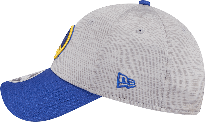 New Era Caps Golden State Warriors New Era NBA Team Active Digi-Tech 9FORTY Snapback Hat - Graphite Grey