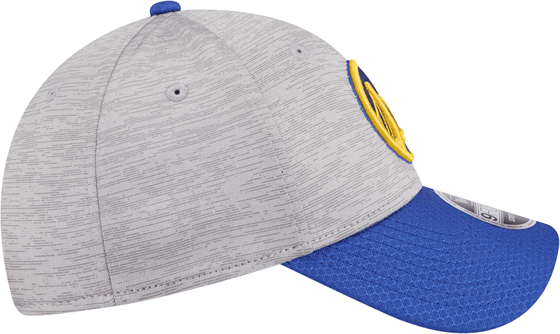 New Era Caps Golden State Warriors New Era NBA Team Active Digi-Tech 9FORTY Snapback Hat - Graphite Grey