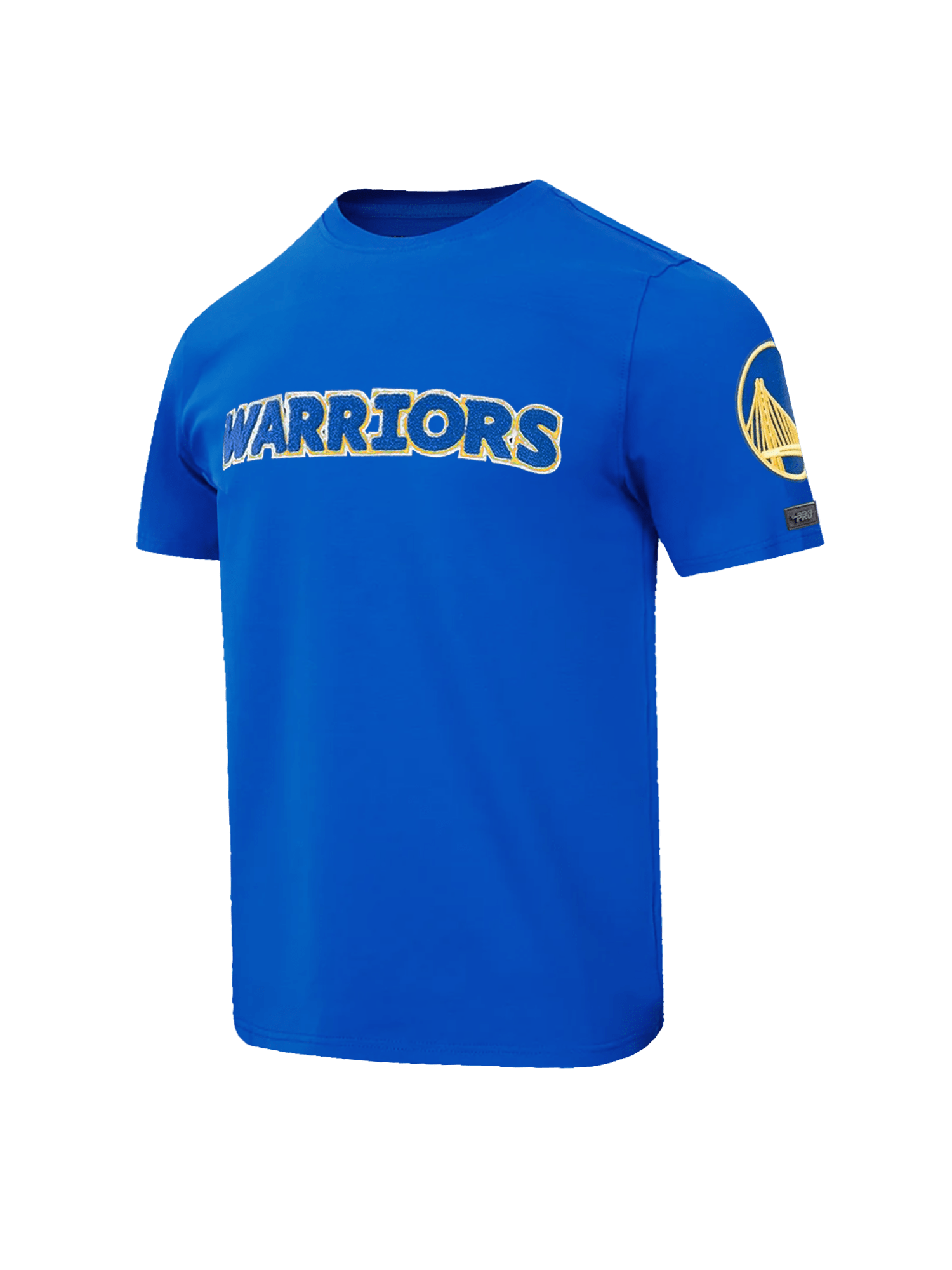 Pro Standard T-Shirts Golden State Warriors Pro Standard NBA Team Chenille Flex T-Shirt - Blue