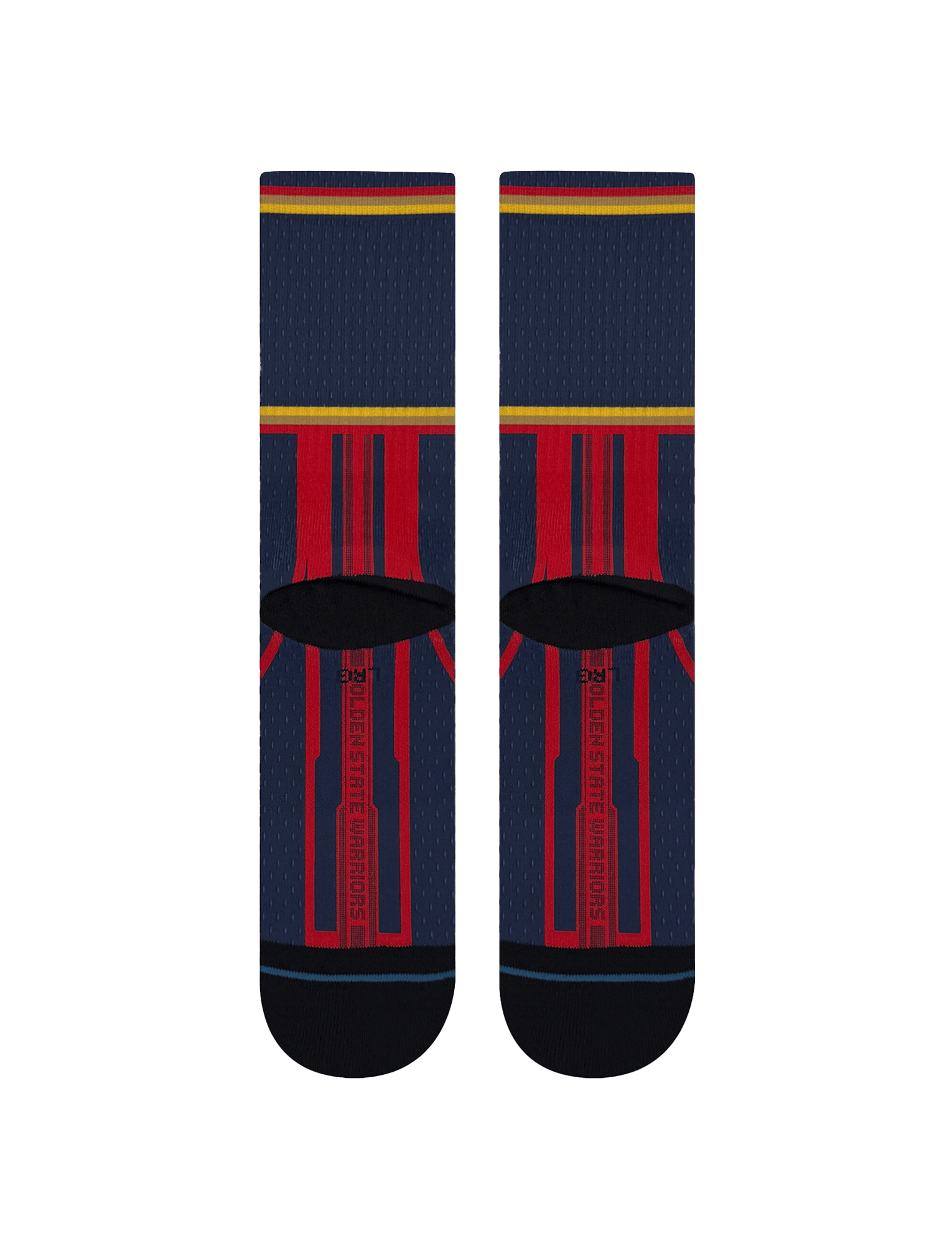 Stance Socks Large (9-12 US) Golden State Warriors Stance NBA 24-25 City Edition Crew Socks