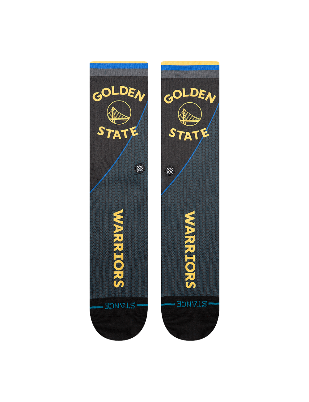Stance Socks Large (9-12 US) Golden State Warriors Stance NBA Statement Crew Socks