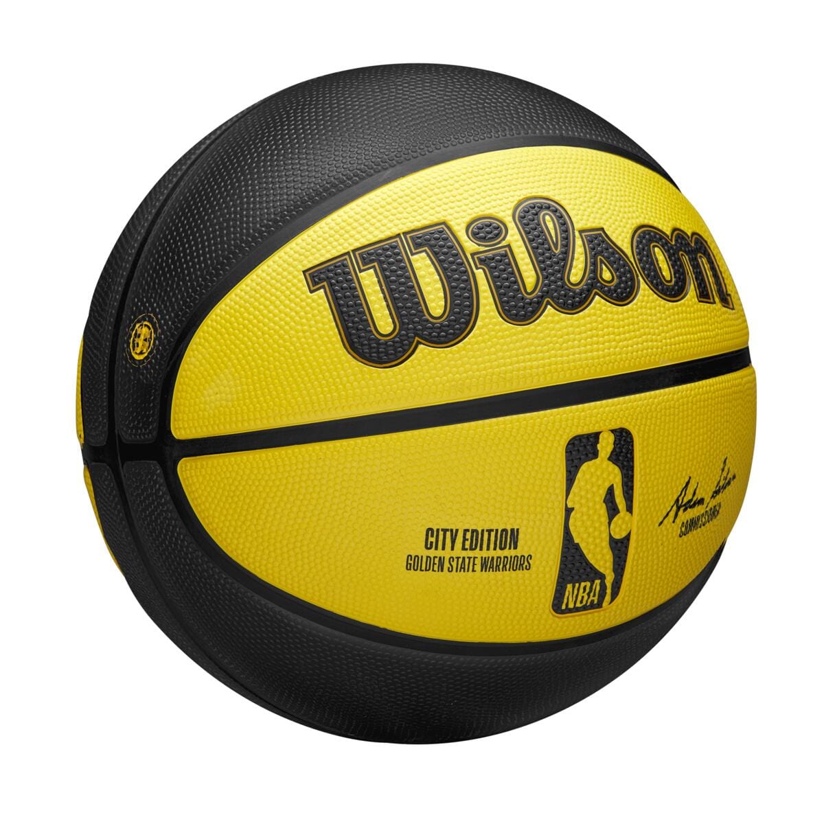 Wilson Sporting Goods Balls Golden State Warriors Wilson NBA 24 City Edition Basketball Ball