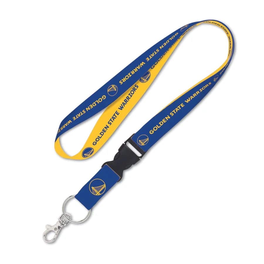 Wincraft Accessories Golden State Warriors Wincraft NBA Lanyard w/Detachable Buckle