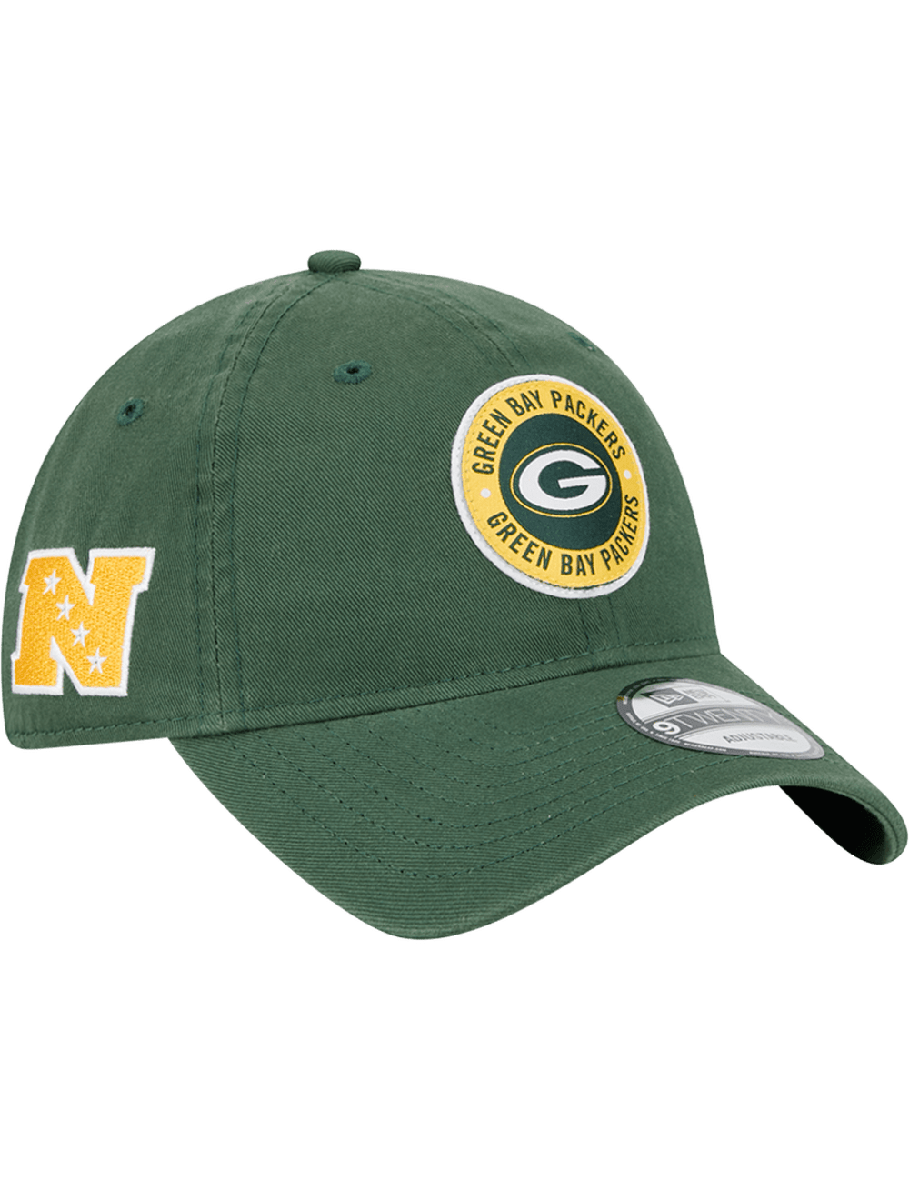 New Era Caps Green Bay Packers New Era NFL 24 Sideline 9TWENTY Strapback Hat