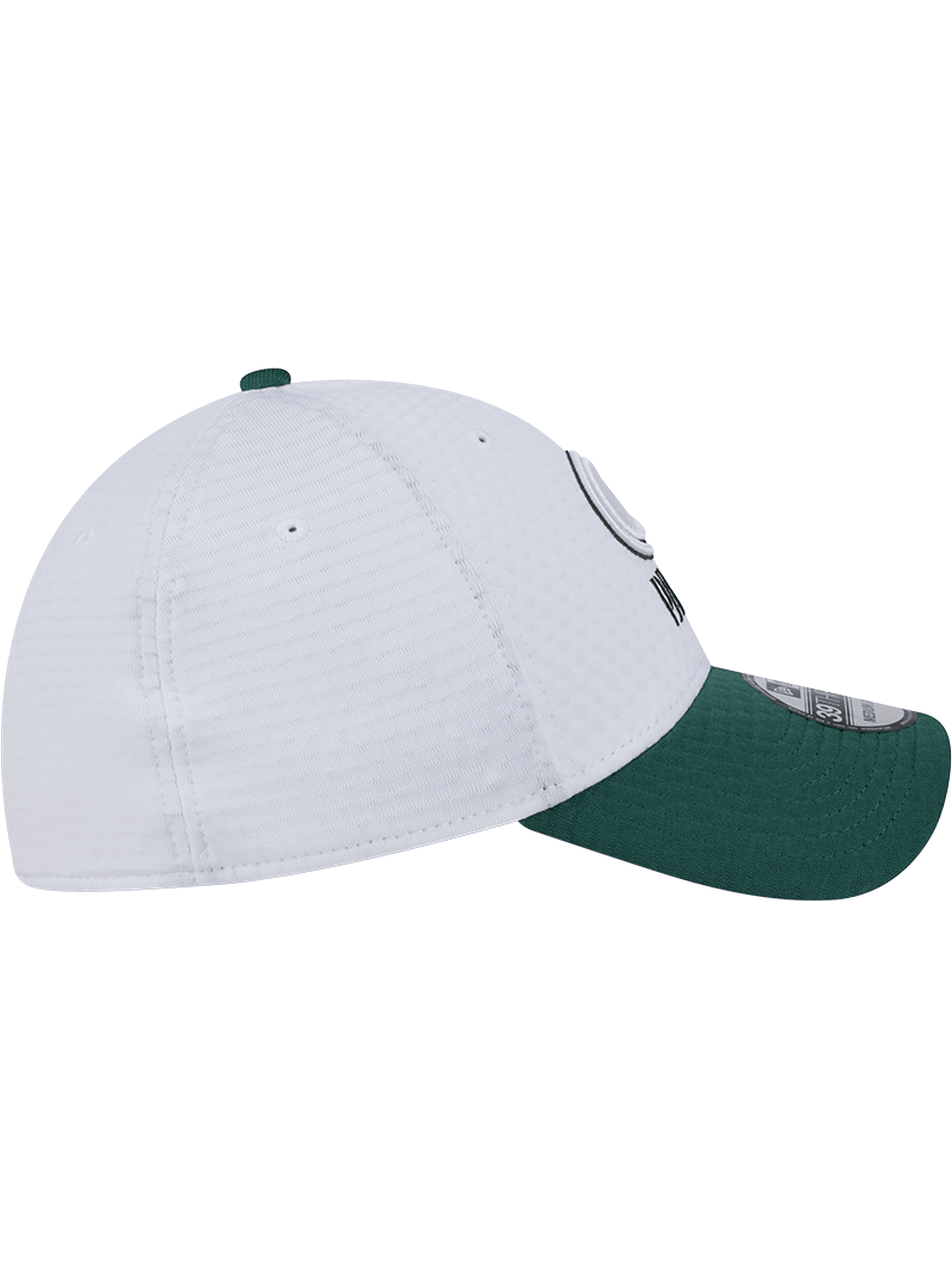 New Era Caps Green Bay Packers New Era NFL 24 Training 39THIRTY Stretch-Fit Hat - White