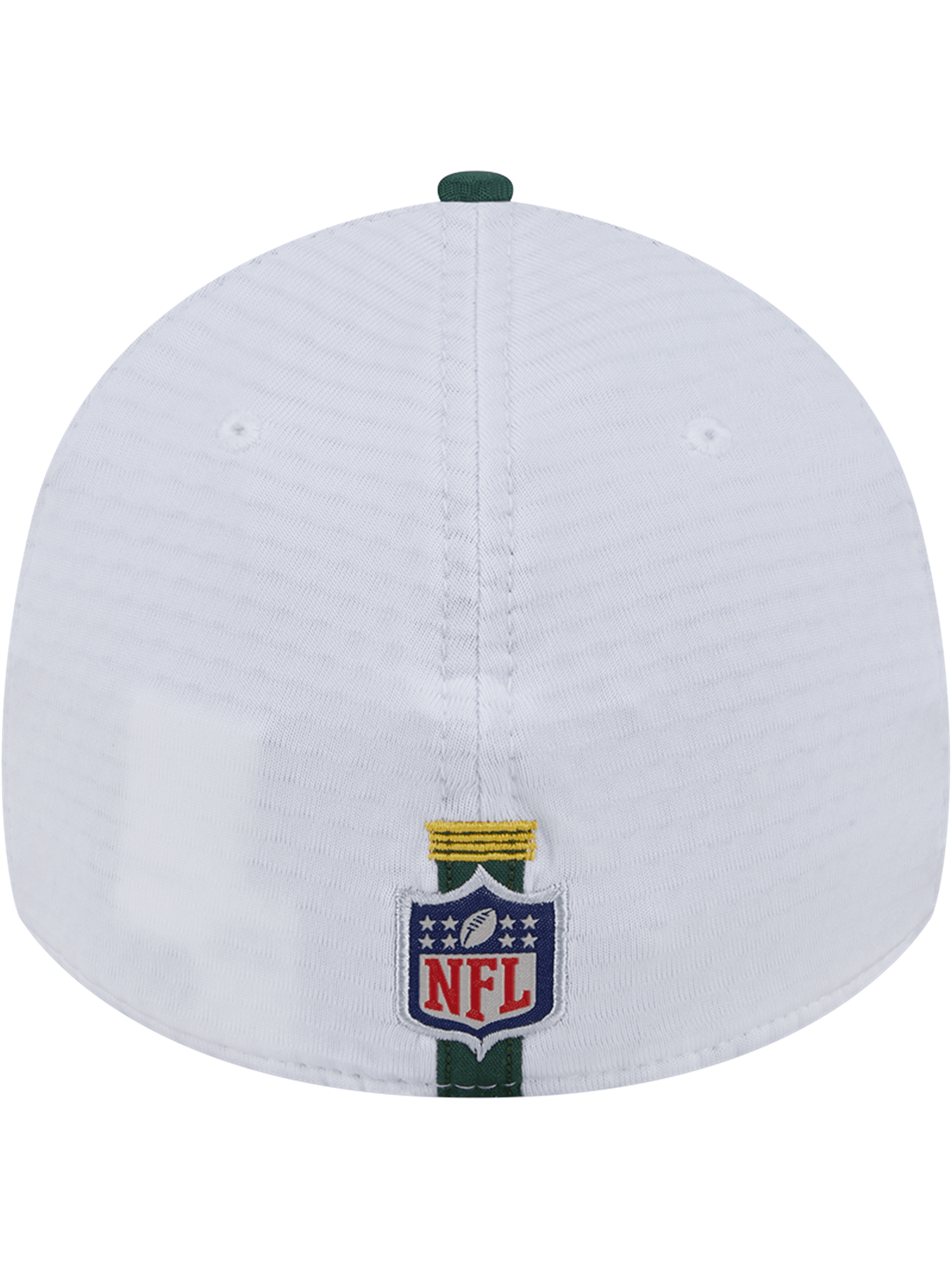 New Era Caps Green Bay Packers New Era NFL 24 Training 39THIRTY Stretch-Fit Hat - White
