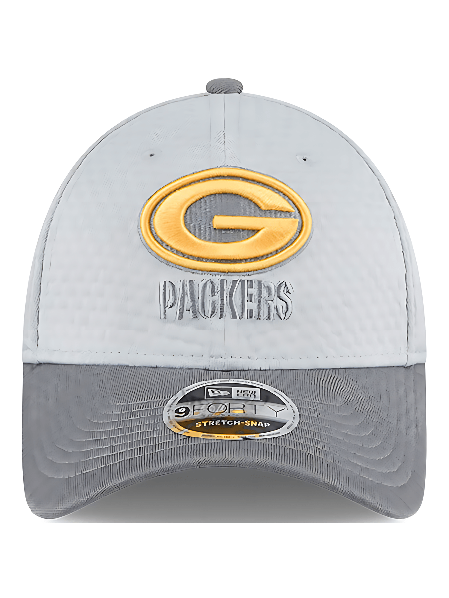 New Era Caps Green Bay Packers New Era NFL 24 Training 9FORTY Stretch-Snapback Hat - Grey