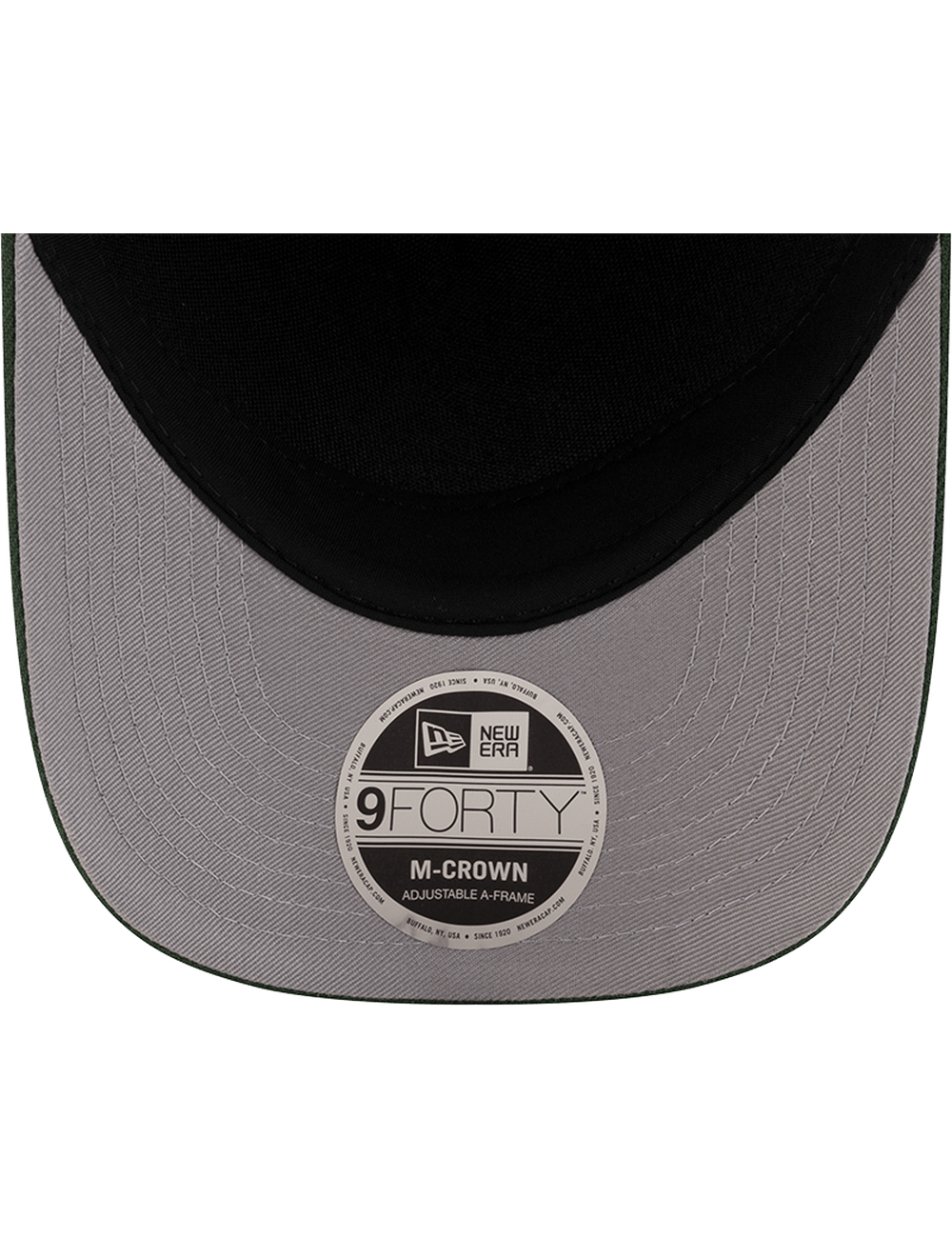 New Era Caps Green Bay Packers New Era NFL 25 Draft 9FORTY M-Crown Snapback Hat - Black