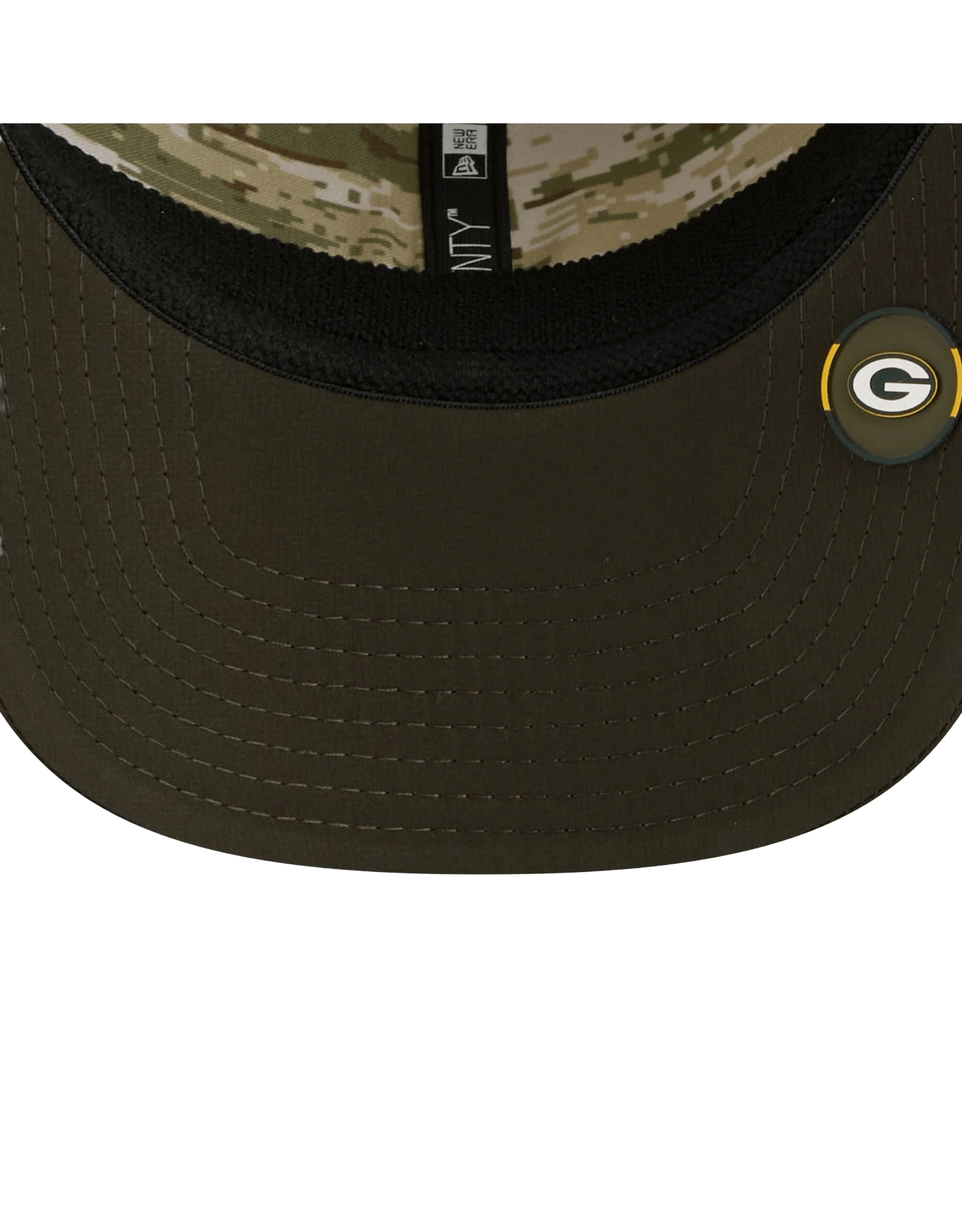 New Era Caps Green Bay Packers New Era NFL 25 Salute To Service 9SEVENTY Stretch-Snapback Hat