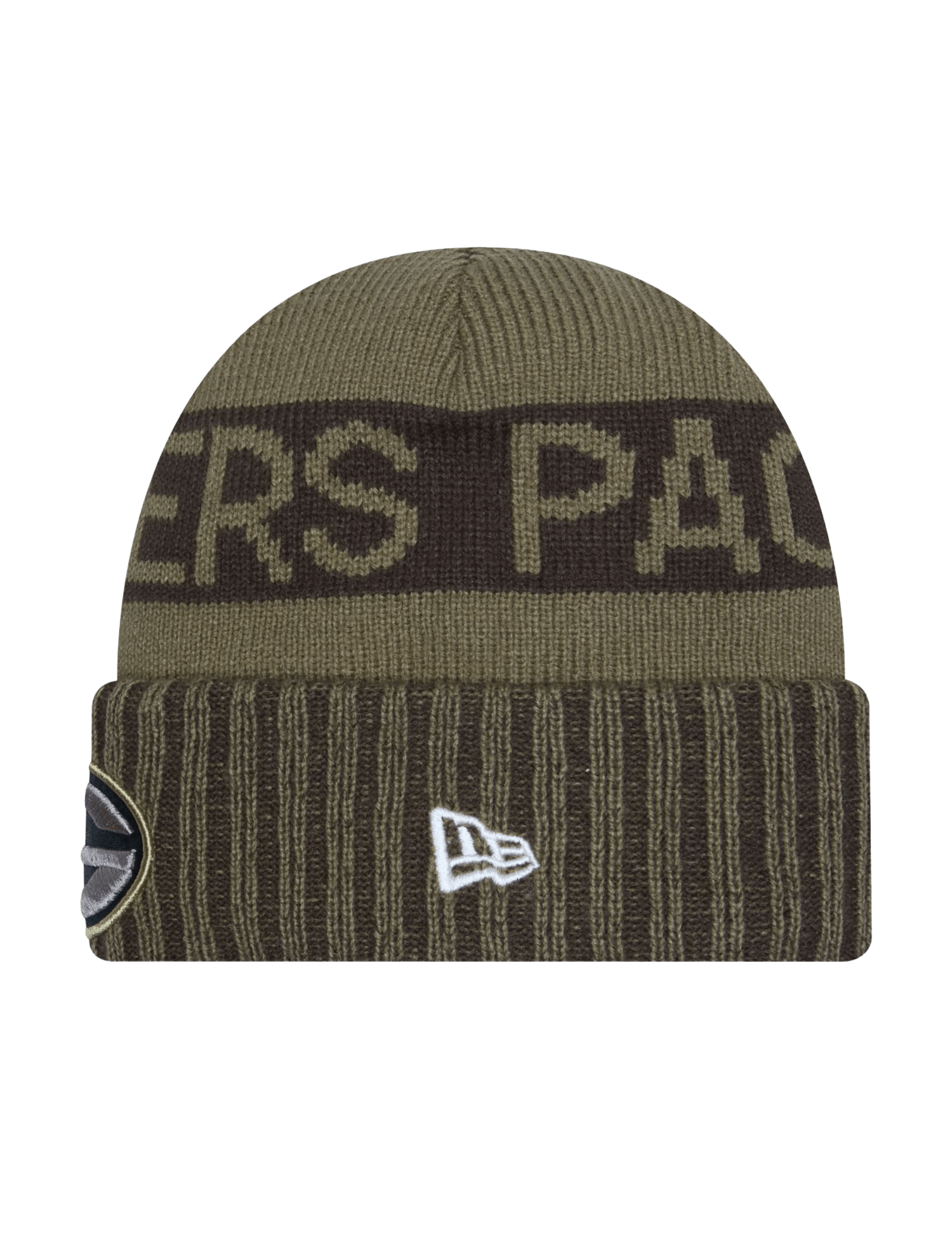 New Era Beanies Green Bay Packers New Era NFL 25 Salute To Service Knit Beanie