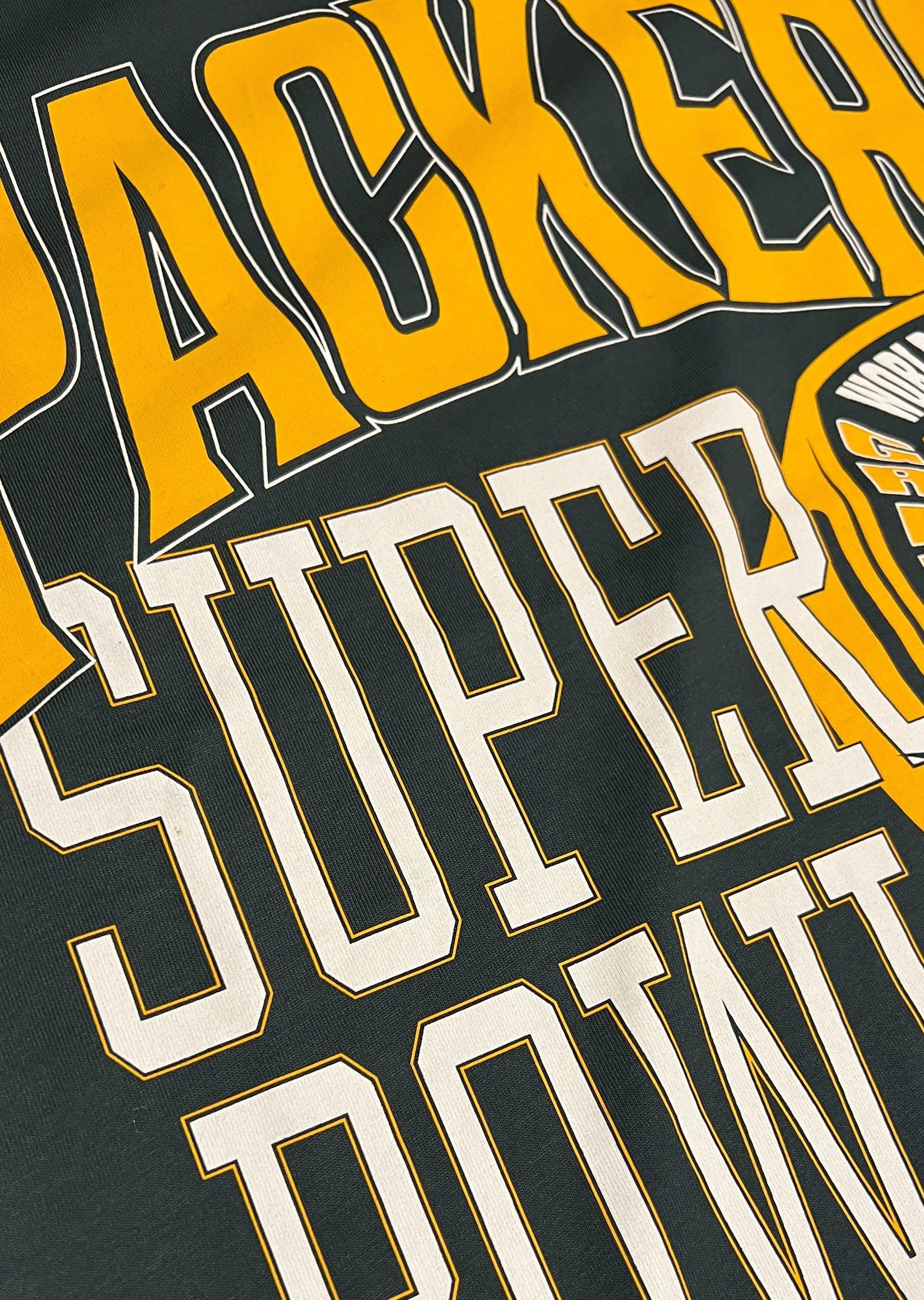 New Era T-Shirts Green Bay Packers New Era NFL 4x Champs Oversized T-Shirt - Green