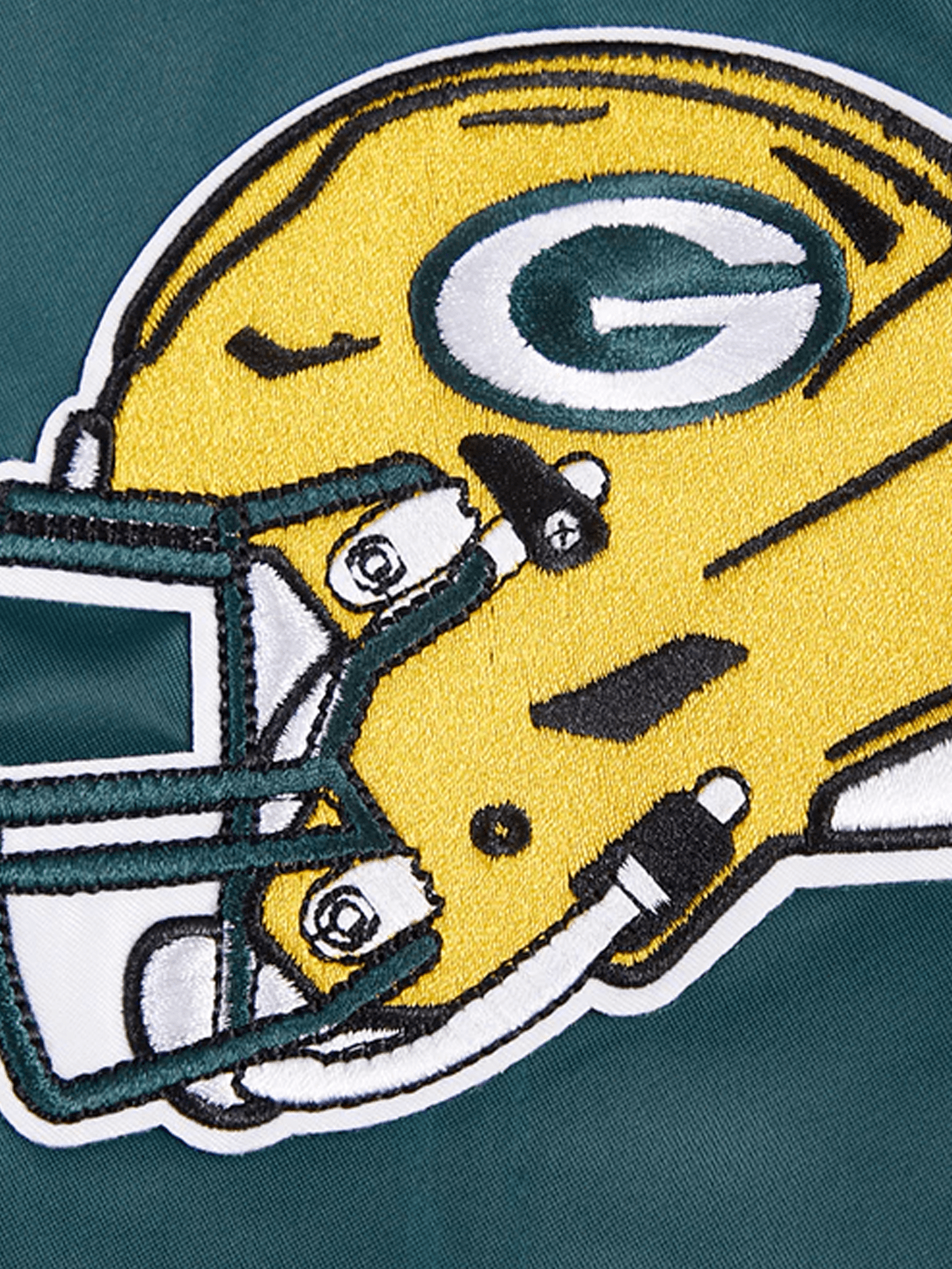 Pro Standard Jackets Green Bay Packers Pro Standard NFL Team Classic Satin Button Jacket - Green