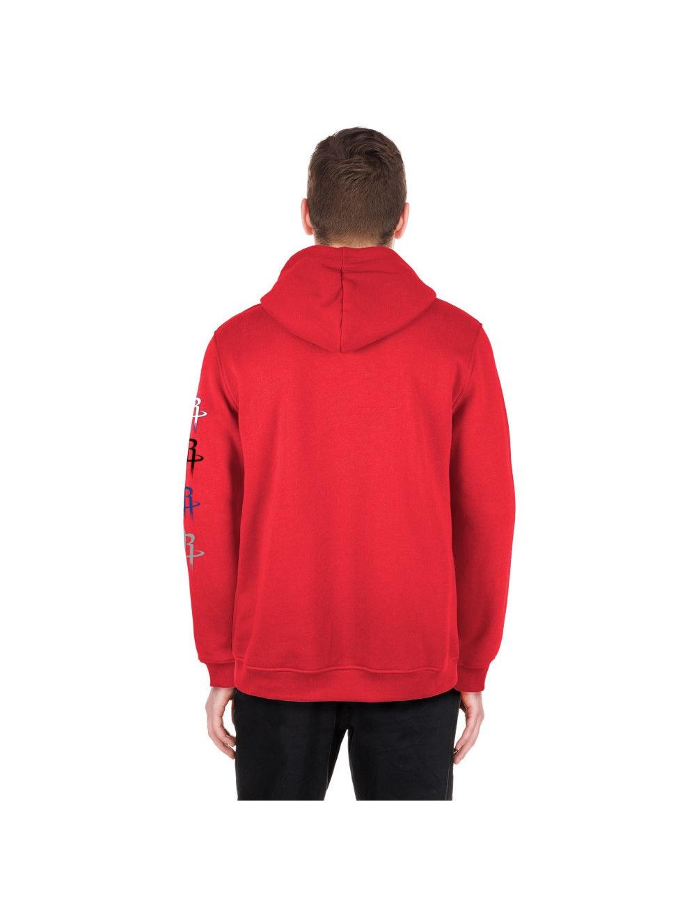 New Era Jumpers Houston Rockets New Era NBA 24 City Edition Hoodie Jumper - Red