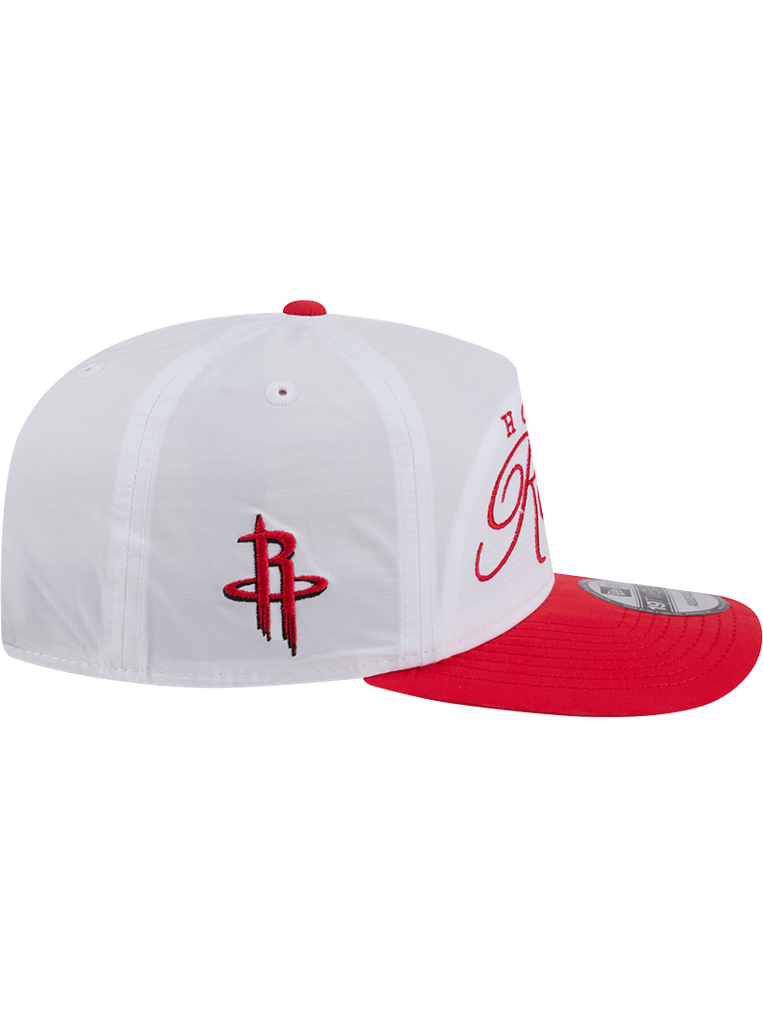 New Era Caps Houston Rockets New Era NBA 25 Draft 19TWENTY A-Frame Pre-Curved Hat - White