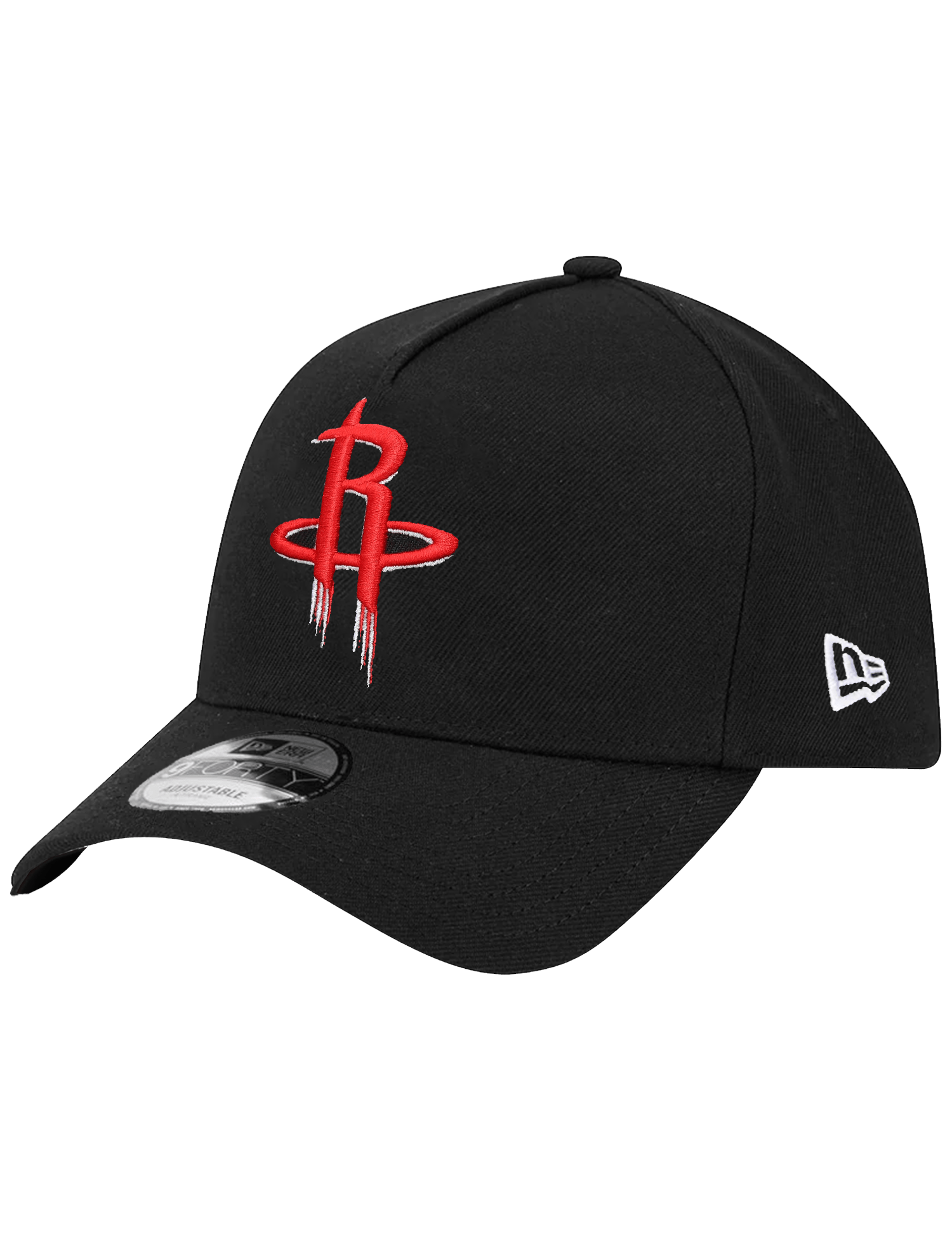 New Era Caps Houston Rockets New Era NBA Team 9FORTY A-Frame Snapback Hat - Black