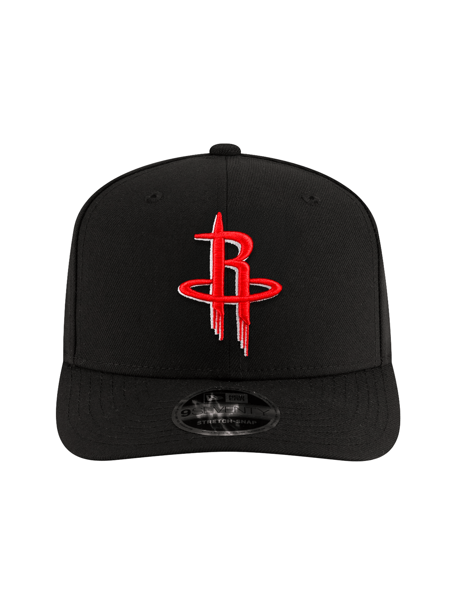 New Era Caps OSFA Houston Rockets New Era NBA Team 9SEVENTY Stretch-Snapback Hat - Black
