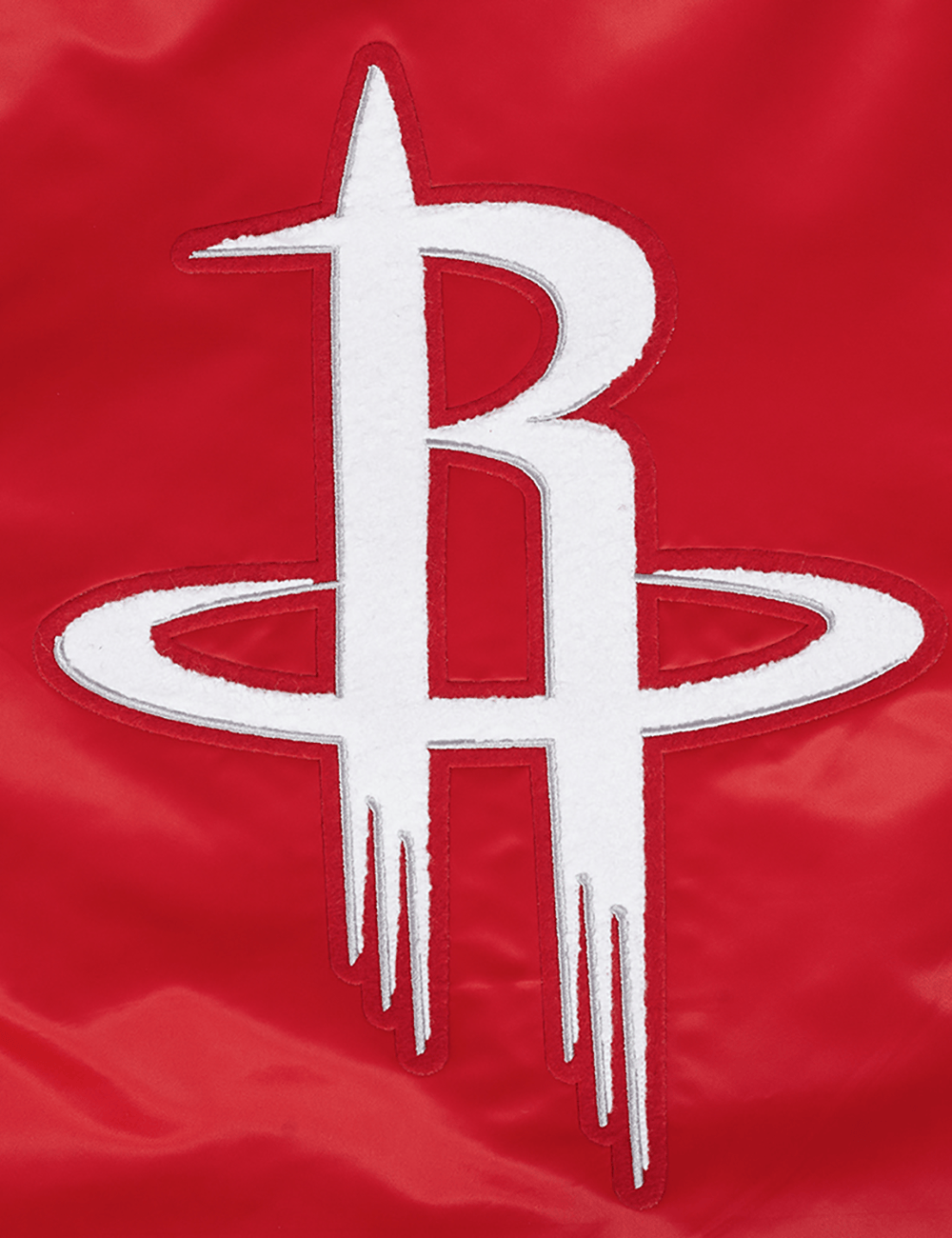 Pro Standard Jackets Houston Rockets Pro Standard NBA Retro Classic Lightweight Satin Jacket - Red