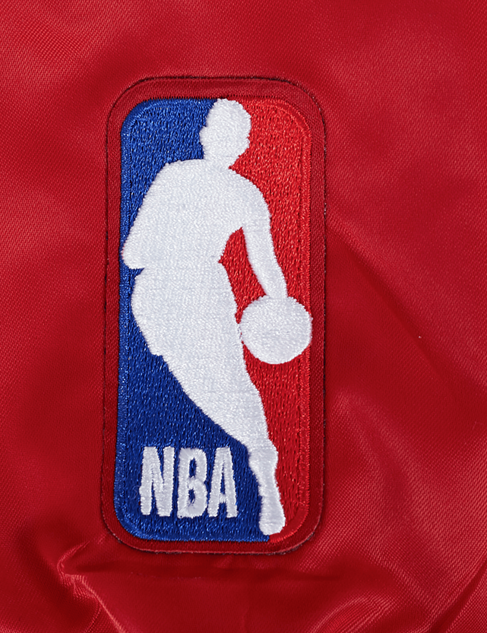 Pro Standard Jackets Houston Rockets Pro Standard NBA Retro Classic Lightweight Satin Jacket - Red