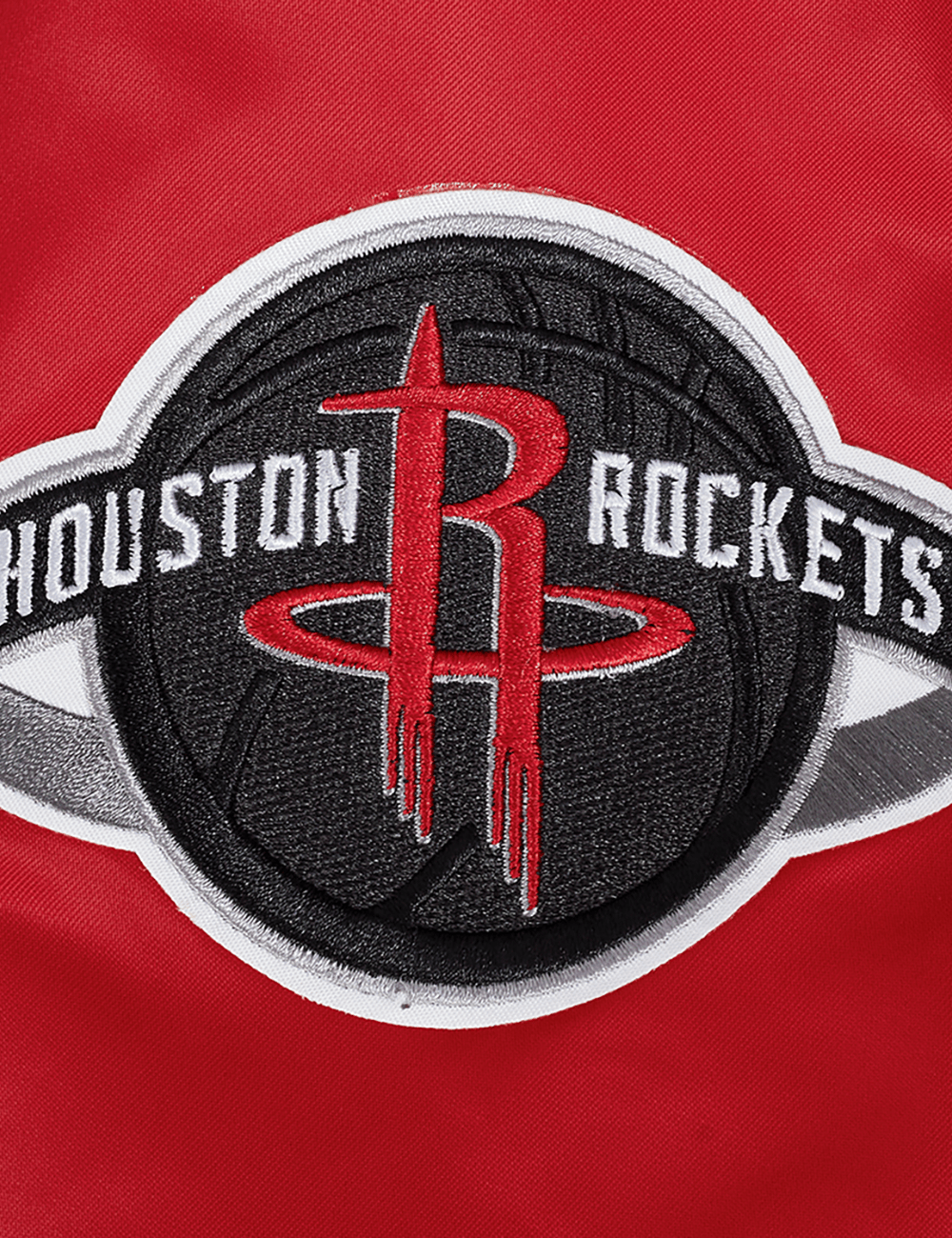 Pro Standard Jackets Houston Rockets Pro Standard NBA Retro Classic Lightweight Satin Jacket - Red