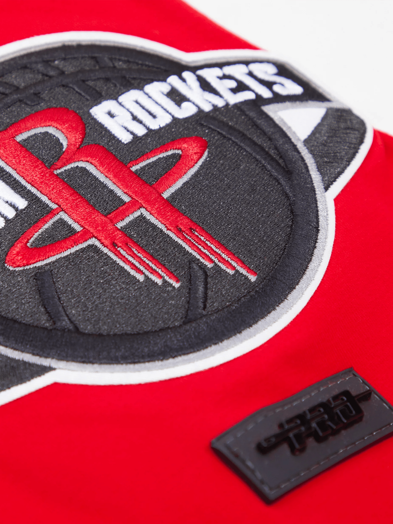 Pro Standard T-Shirts Houston Rockets Pro Standard NBA Team Chenille Flex T-Shirt - Red