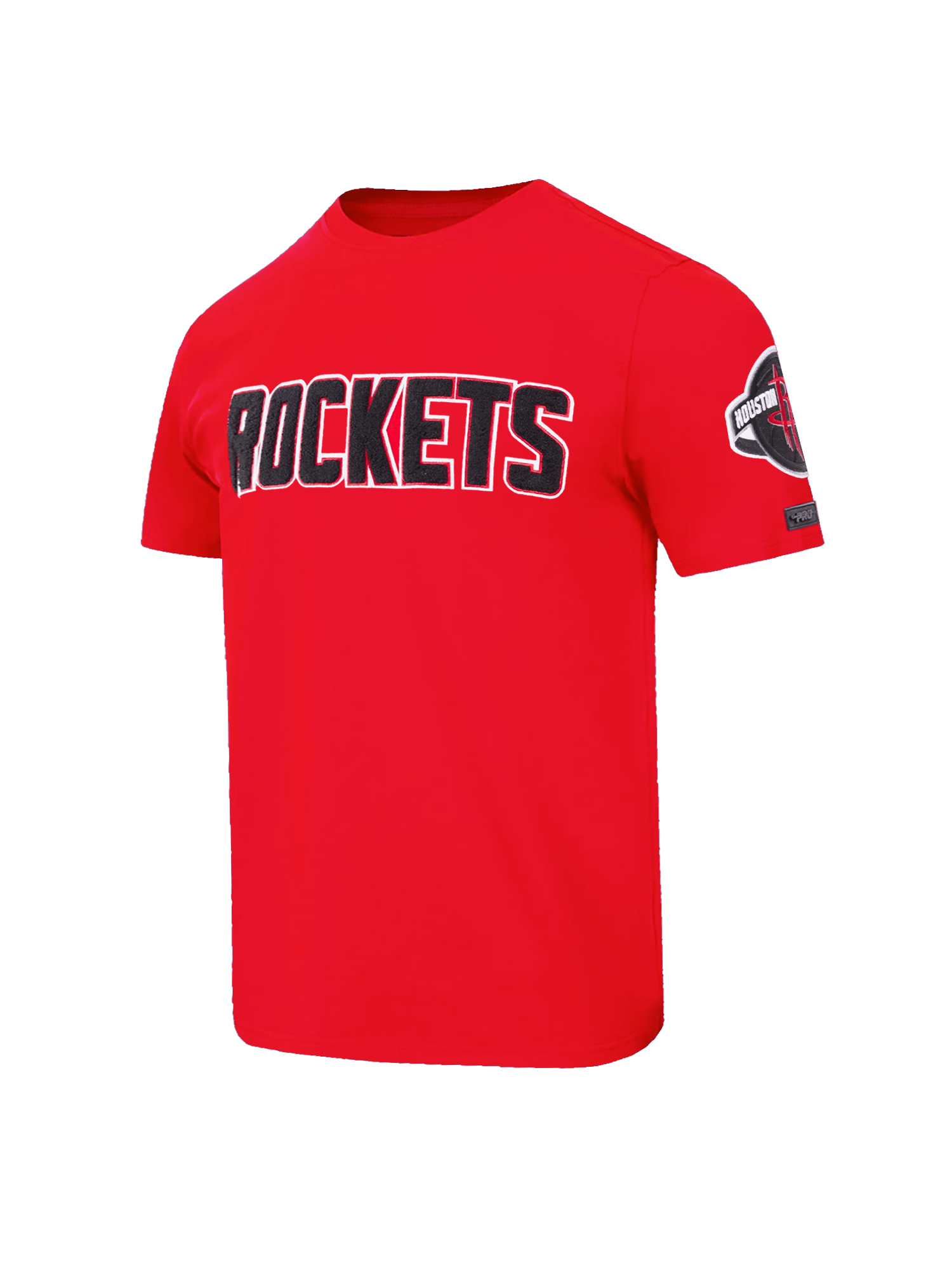 Pro Standard T-Shirts Houston Rockets Pro Standard NBA Team Chenille Flex T-Shirt - Red