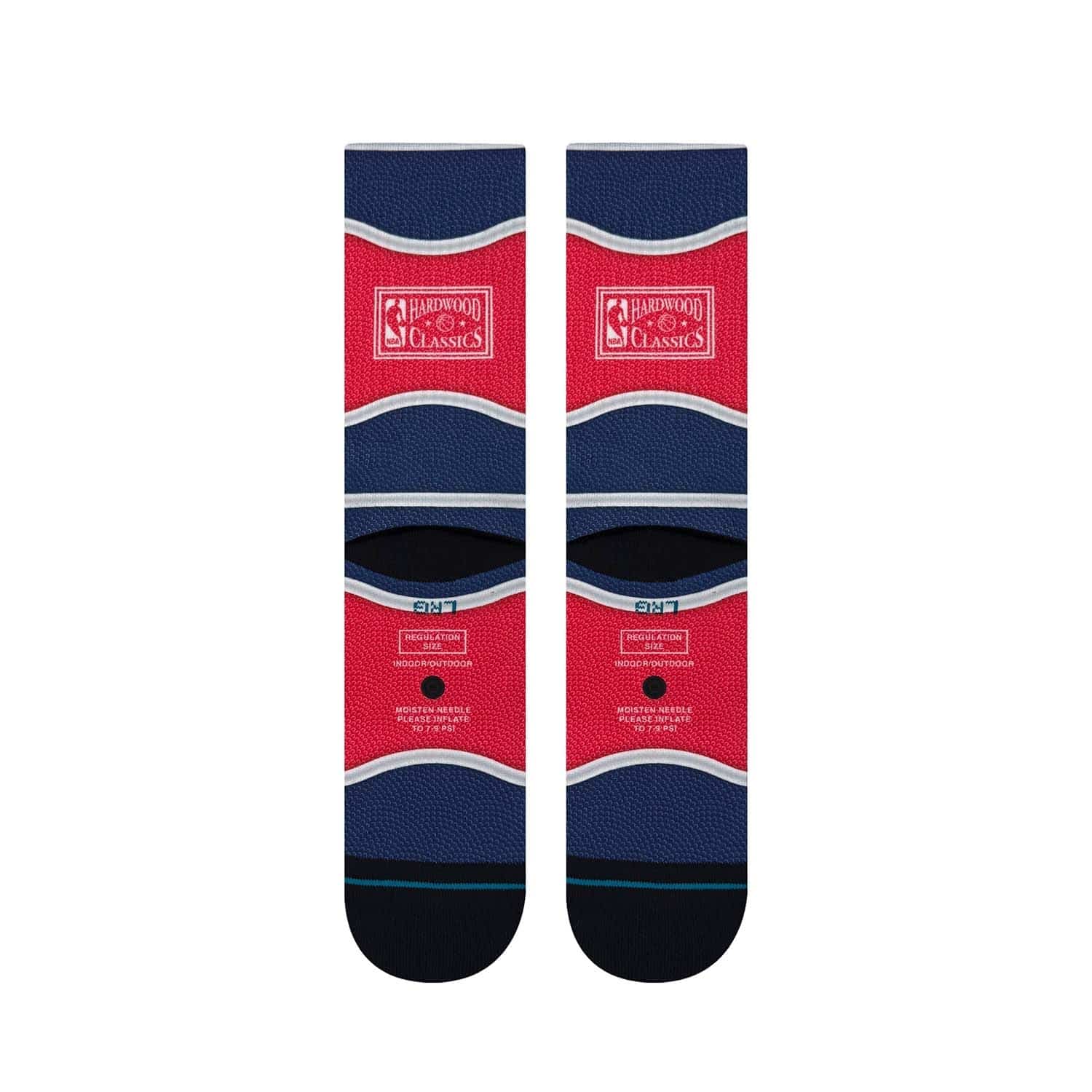 Stance Socks Large (9-12 US) Houston Rockets Stance NBA HWC Mini Ball Crew Socks