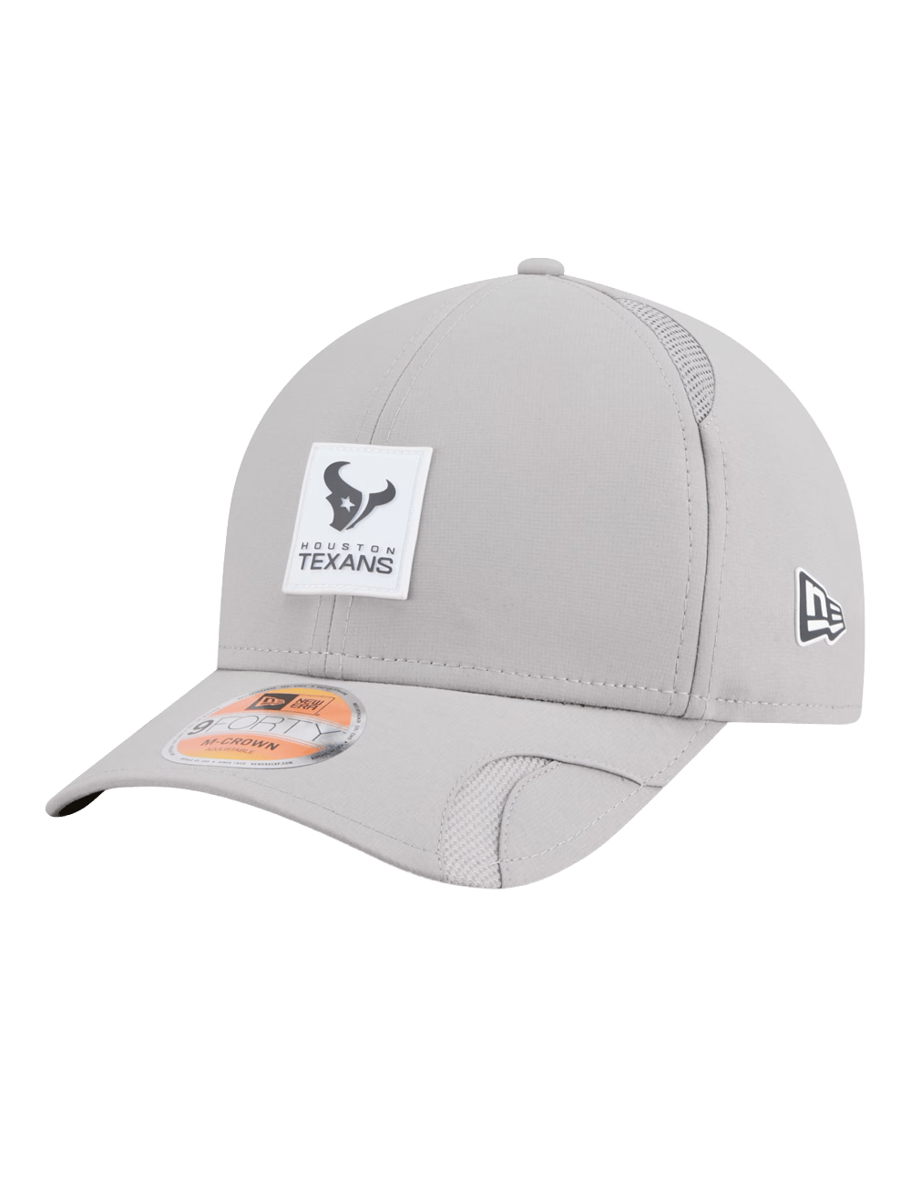 New Era Caps Houston Texans New Era NFL 25 Sideline 9FORTY M-Crown Snapback Hat - Grey